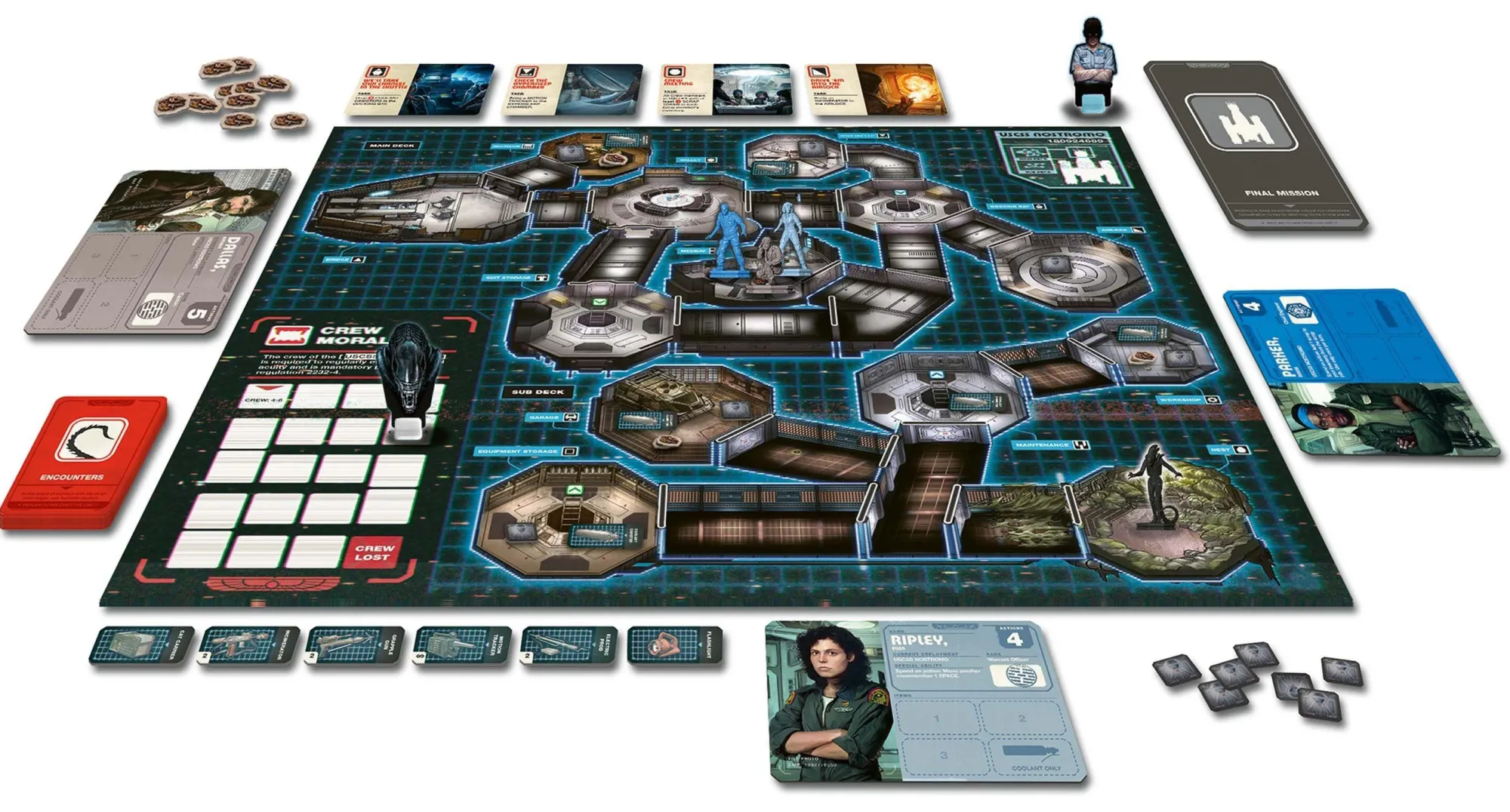 Ravensburger Alien | 4+ Player Games<Alien Fate Of The Nostromo Board Game