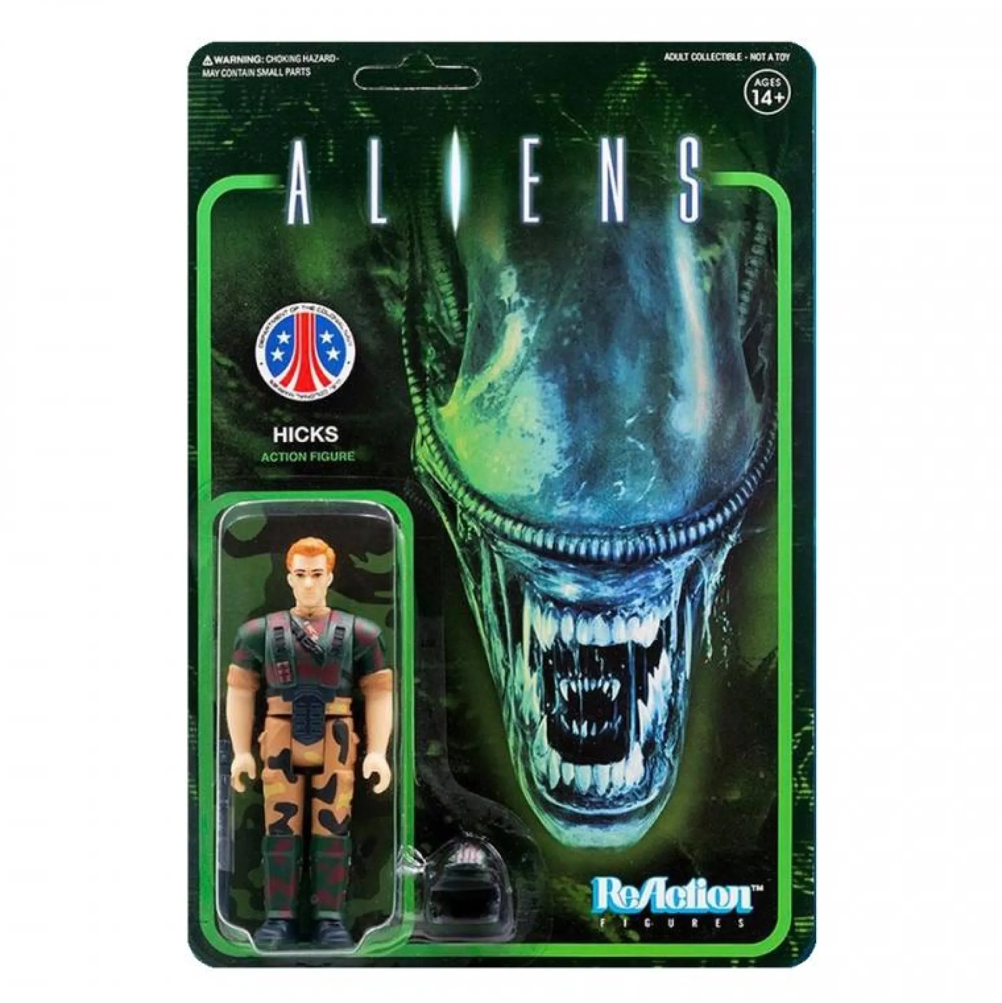 Super7 Reaction | Alien<Aliens ReAction Figure - Hicks