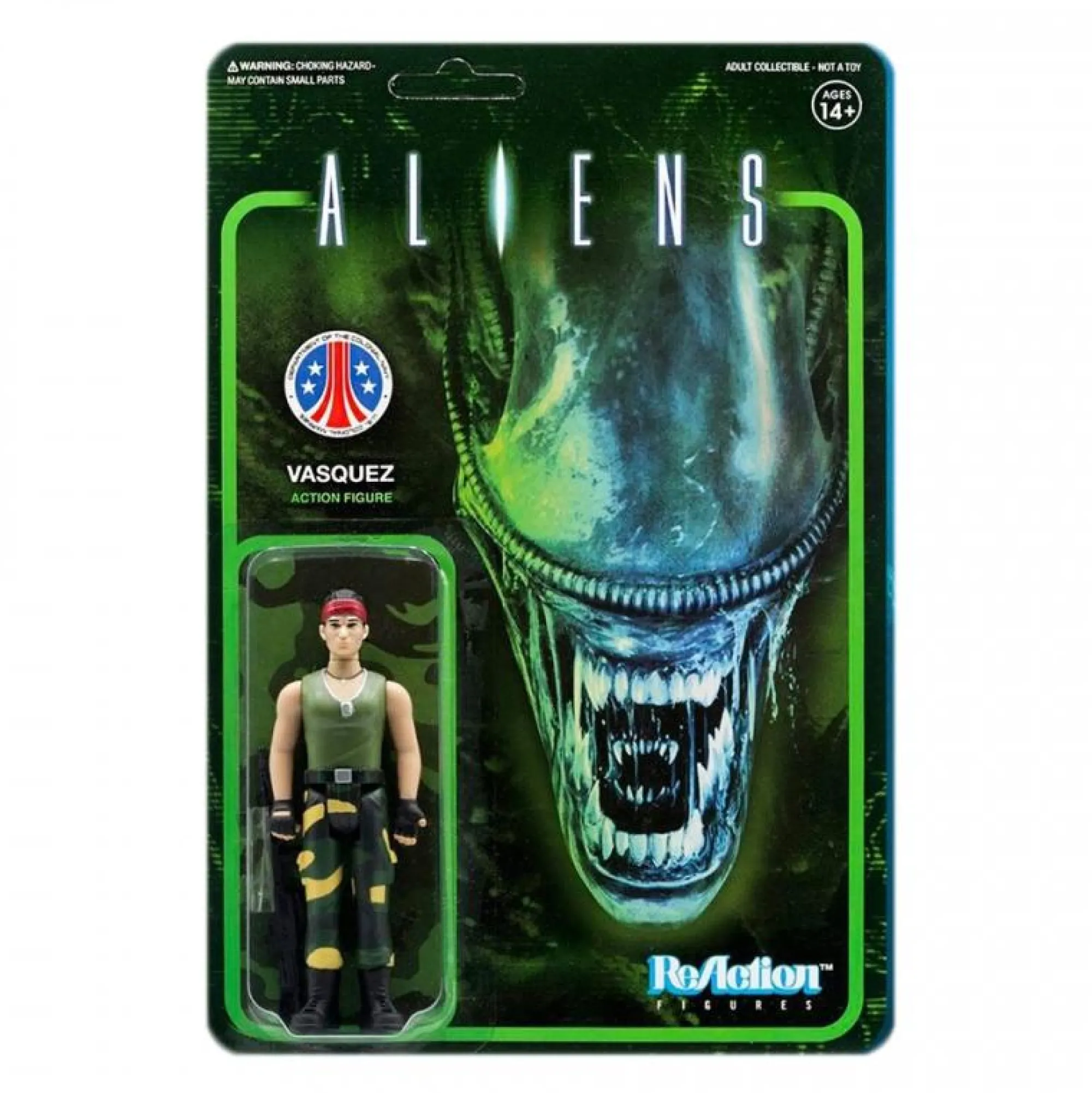 Super7 Reaction | Alien<Aliens ReAction Figure - Vasquez