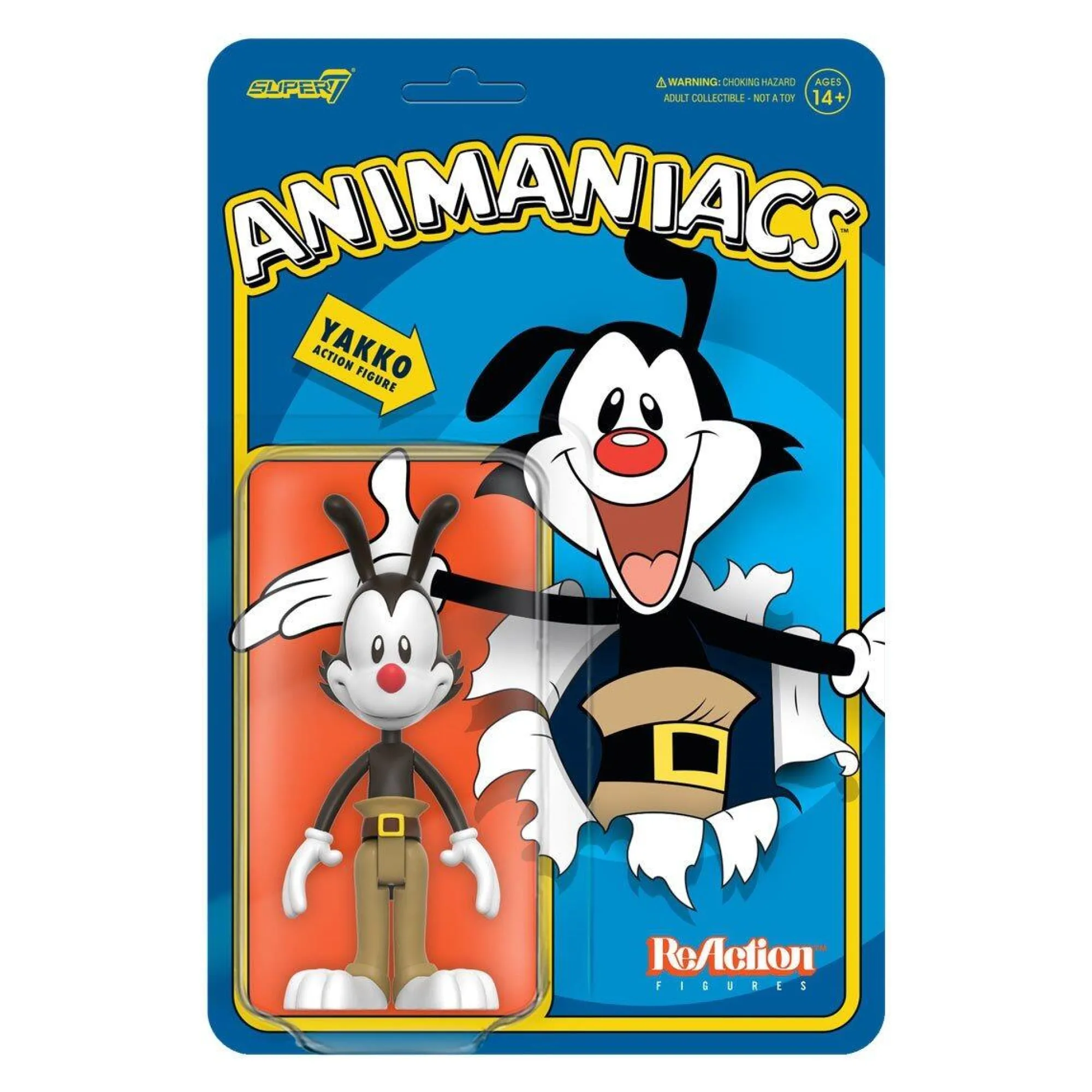 Super7 Reaction | Miscellaneous<Animaniacs ReAction Action Figure - Yakko Warner