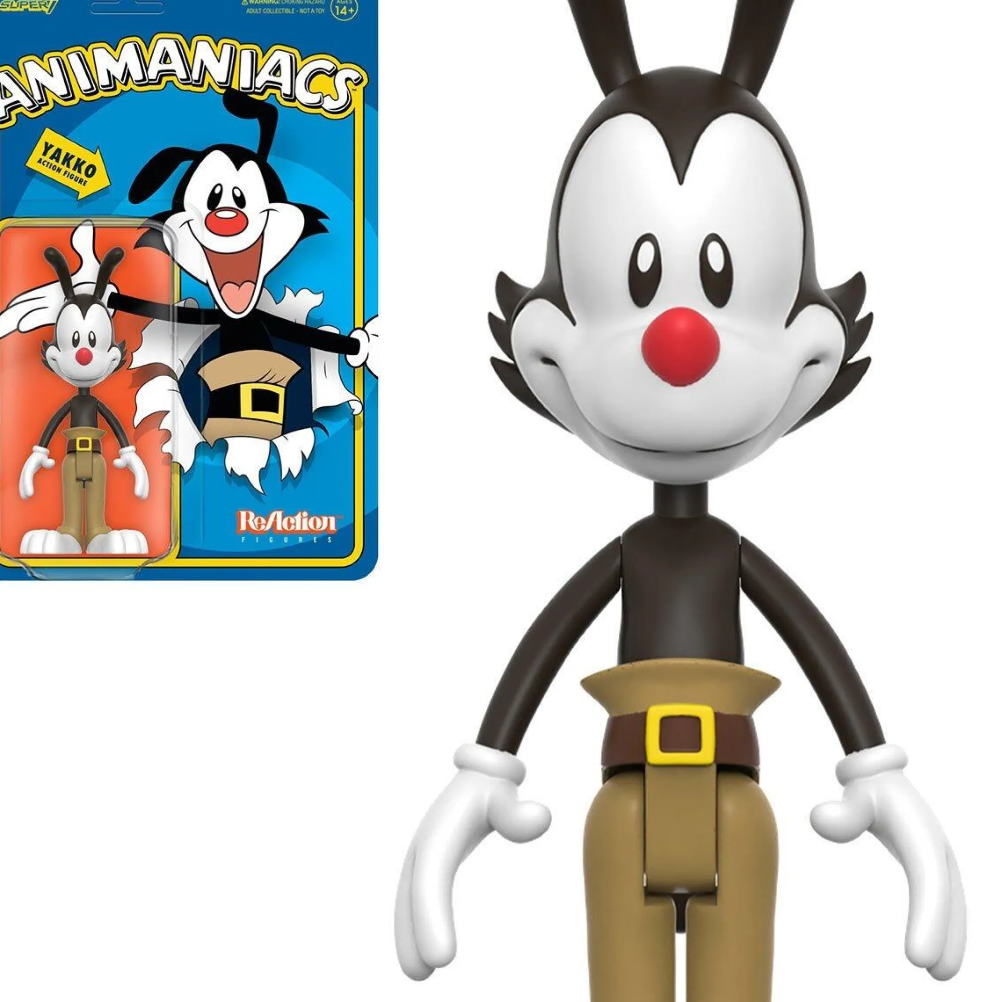 Super7 Reaction | Miscellaneous<Animaniacs ReAction Action Figure - Yakko Warner