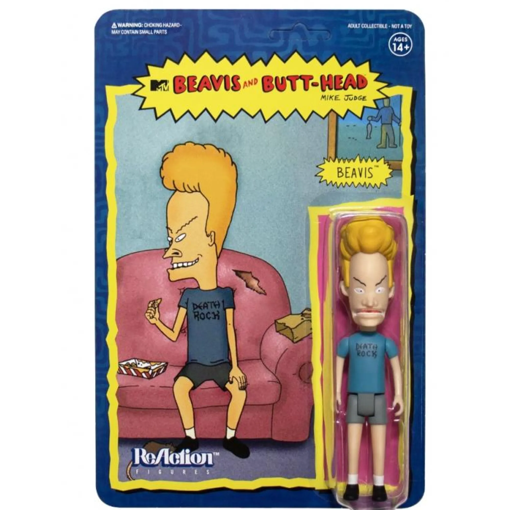 Super7 Reaction | Miscellaneous<Beavis and Butt-Head Reaction Action Figure - Beavis