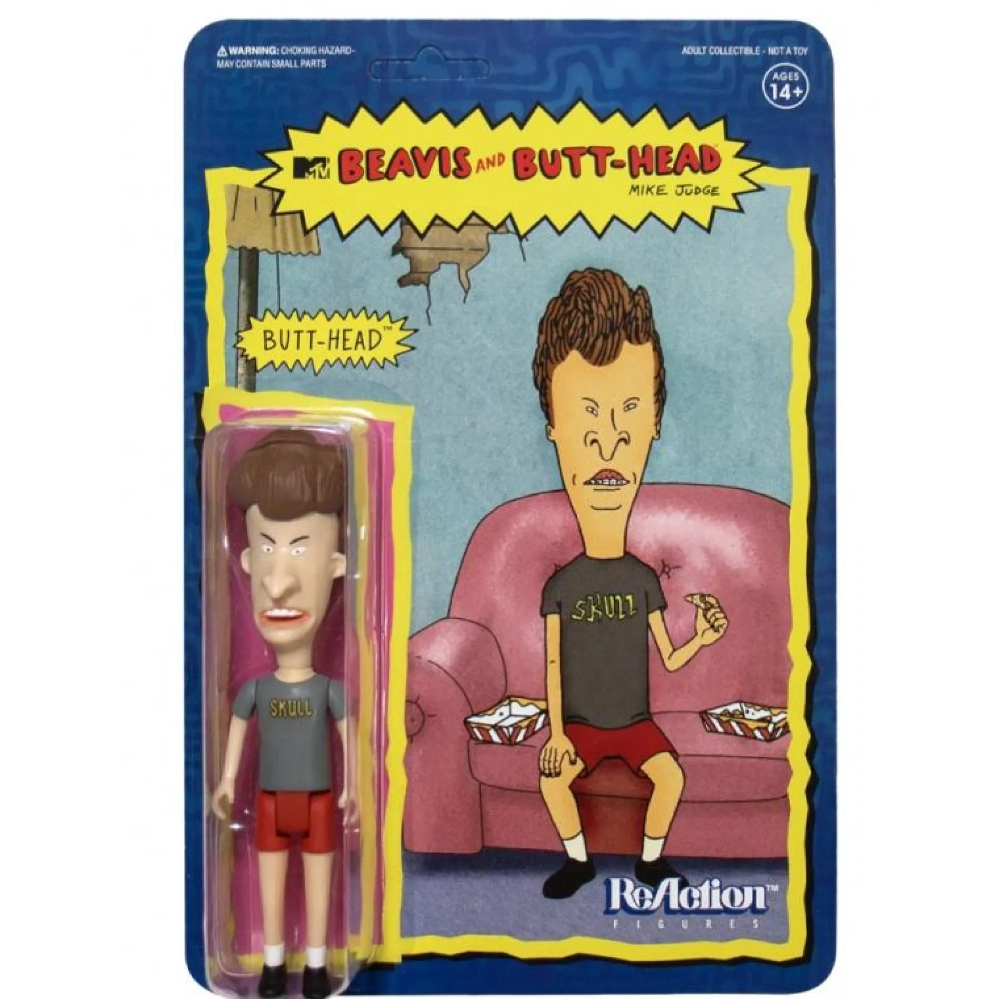 Super7 Reaction | Miscellaneous<Beavis and Butt-Head Reaction Action Figure - Butt-Head