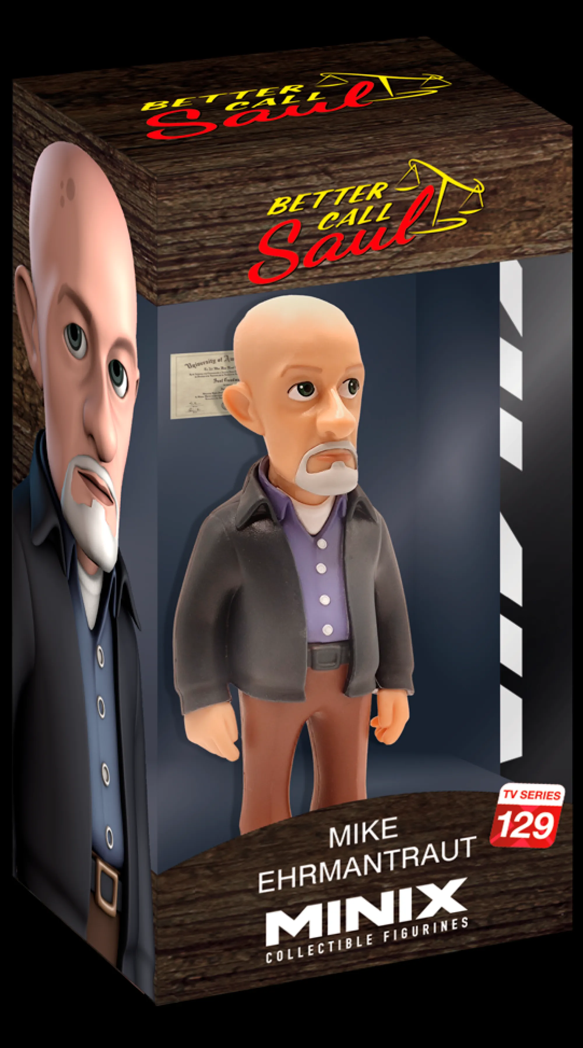 Minix Collectible Figurines Miscellaneous | Minix Collectible Figurines<Better Call Saul Minix 5 Inch Collectible Figurine - Mike Ehrmantraut