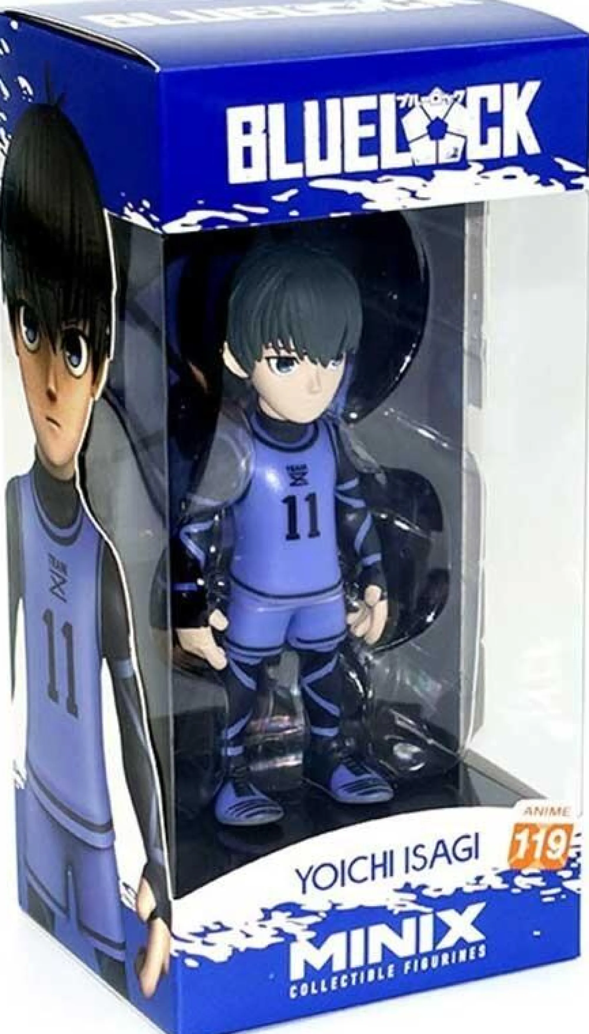 Minix Collectible Figurines Minix Collectible Figurines | Anime<Bluelock Minix 5 Inch Collectible Figurine - Yoichi Isagi