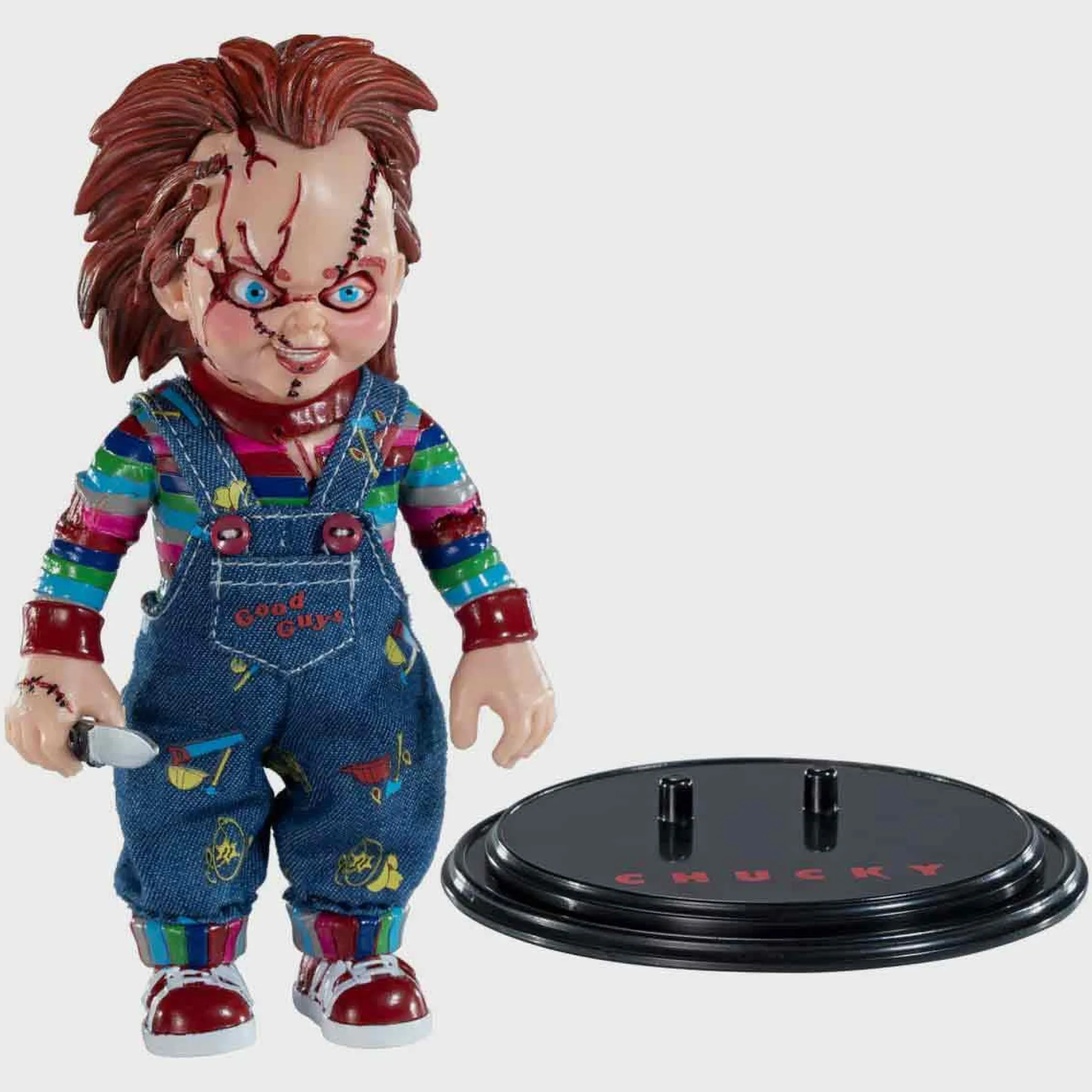 Noble Collection Horror | Bendyfigs<Child's Play Bendyfigs Action Figure - Chucky