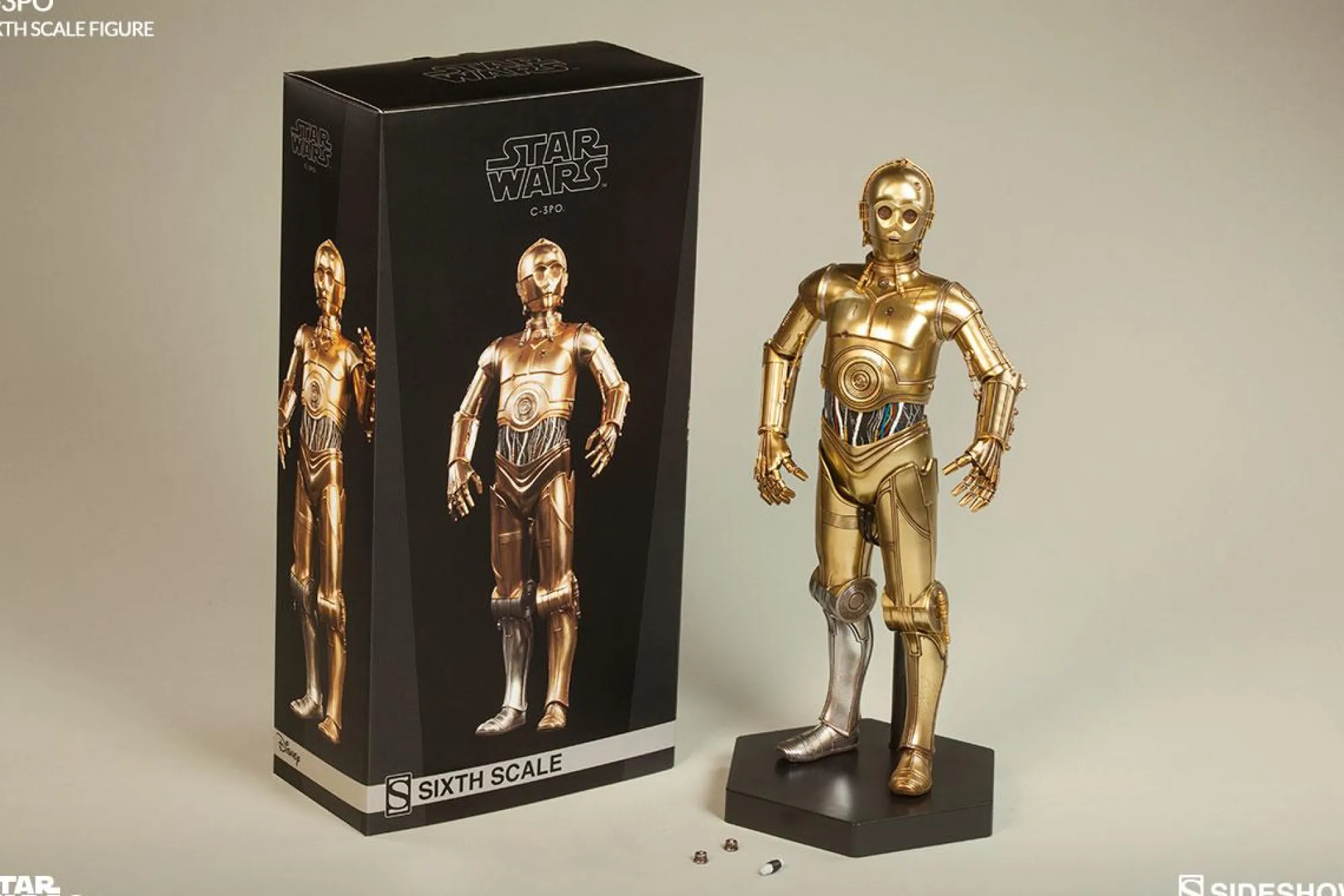 Sideshow Collectibles Star Wars Hot Toys/ Sideshow 1/6th Scale<C-3PO - Star Wars 1/6 Scale Action Figure