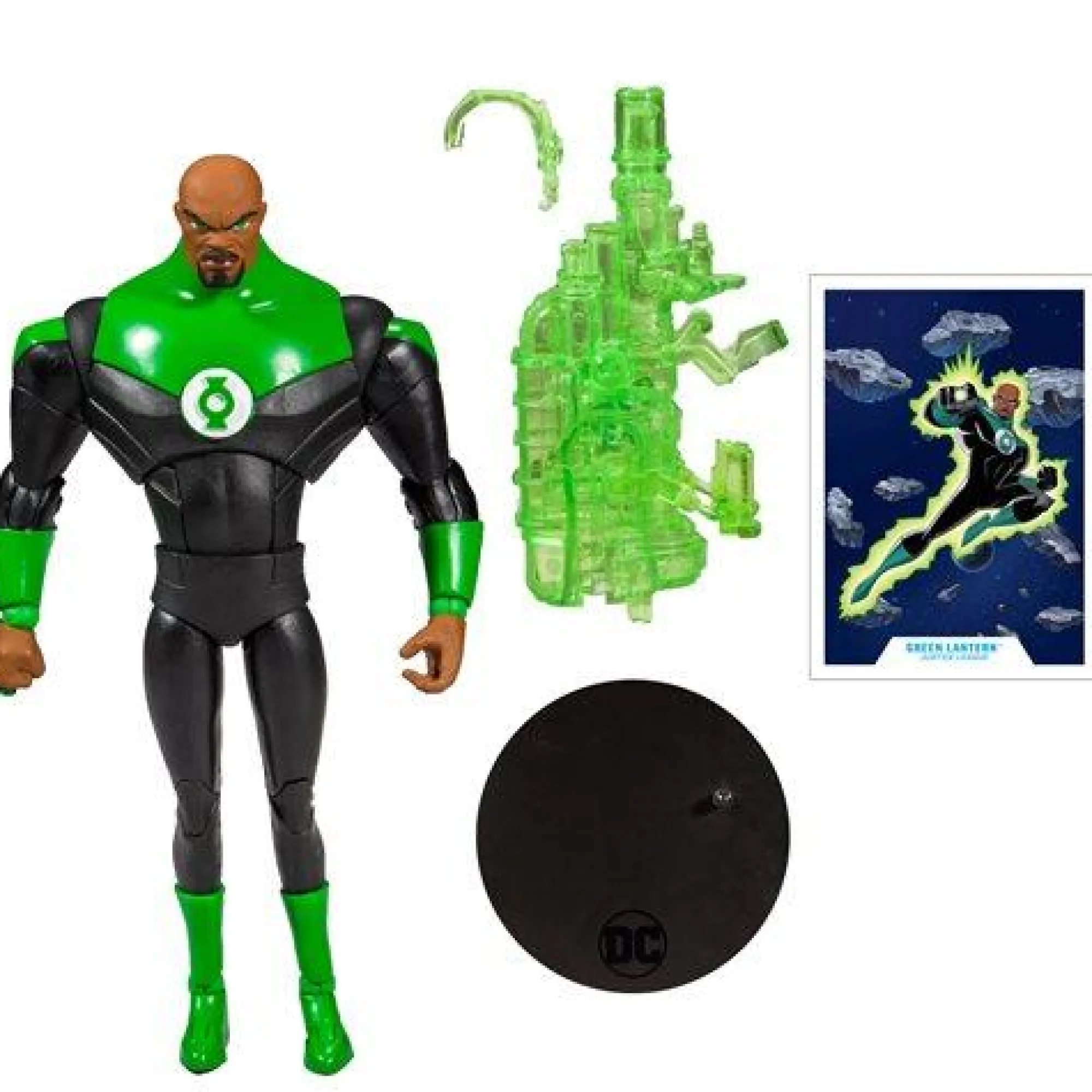 Mcfarlane Dc Universe - Mcfarlane<DC Animated Wave 1 - Green Lantern 7-Inch Action Figure