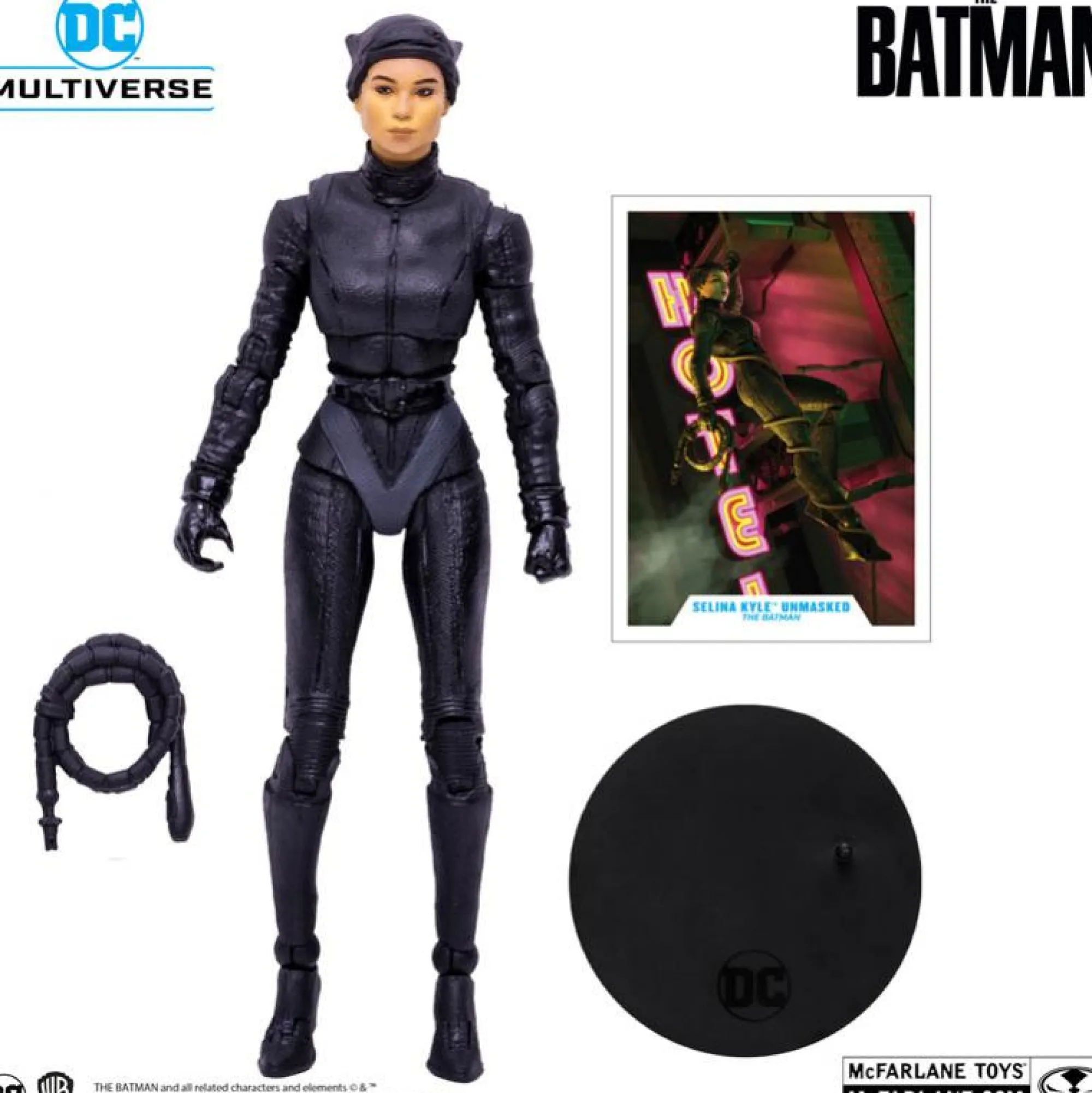 Mcfarlane Dc Universe - Mcfarlane<DC Batman Movie 7 Inch Action Figure Wave 2 - Catwoman (Unmasked)