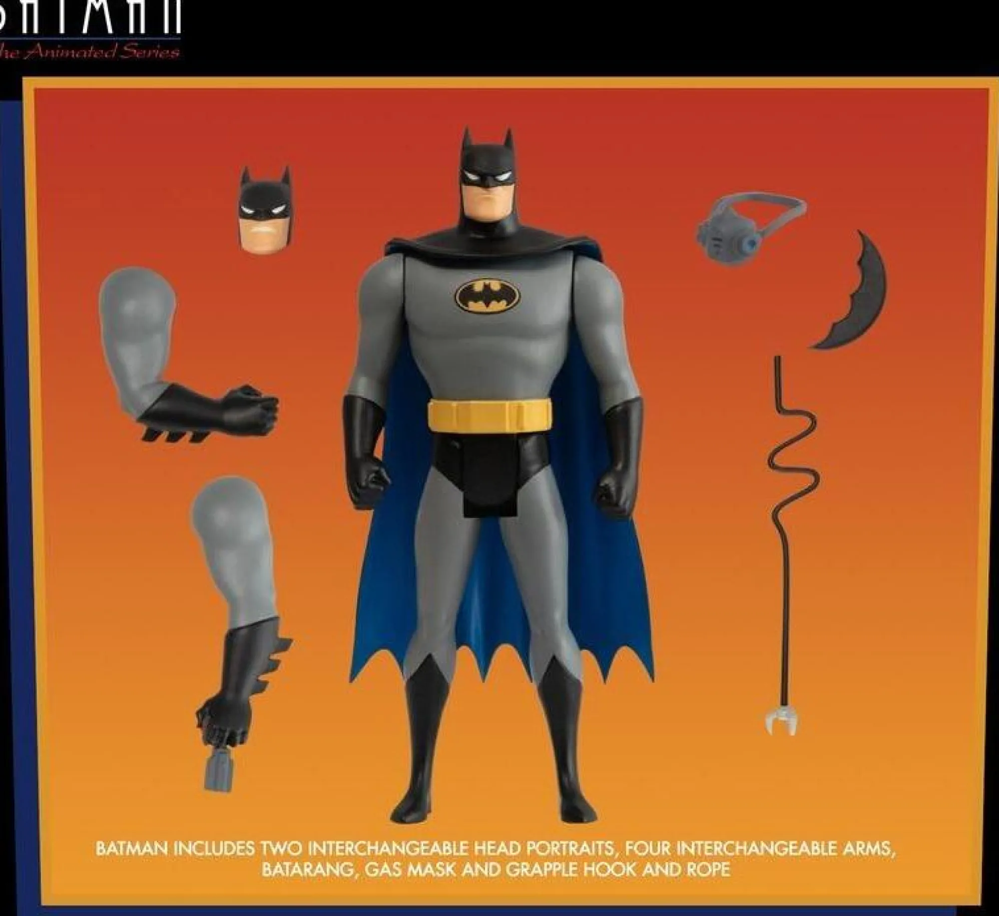 Mezco Toyz Dc Other<DC Batman the Animated Series 5 Points Deluxe Figure - Batman