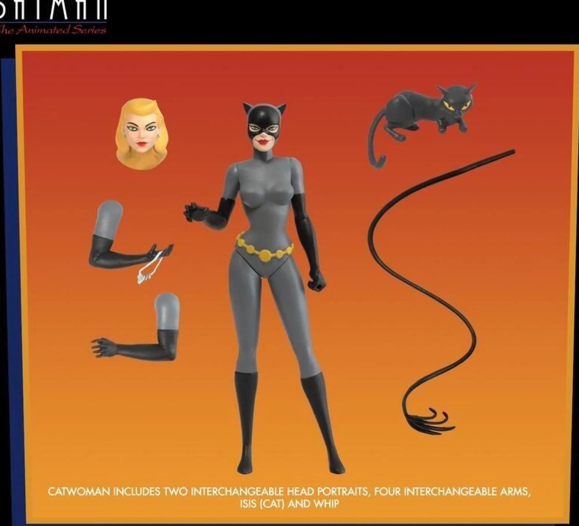 Mezco Toyz Dc Other<DC Batman the Animated Series 5 Points Deluxe Figure - Catwoman