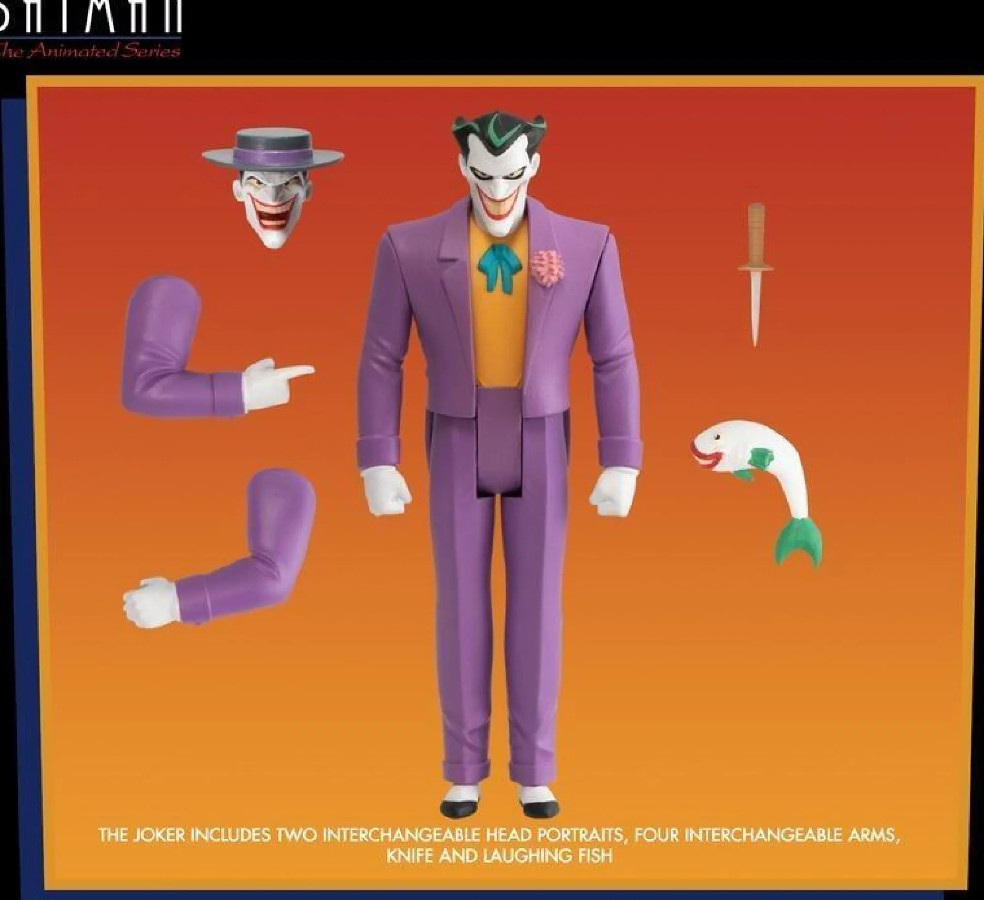 Mezco Toyz Dc Other<DC Batman the Animated Series 5 Points Deluxe Figure - Joker