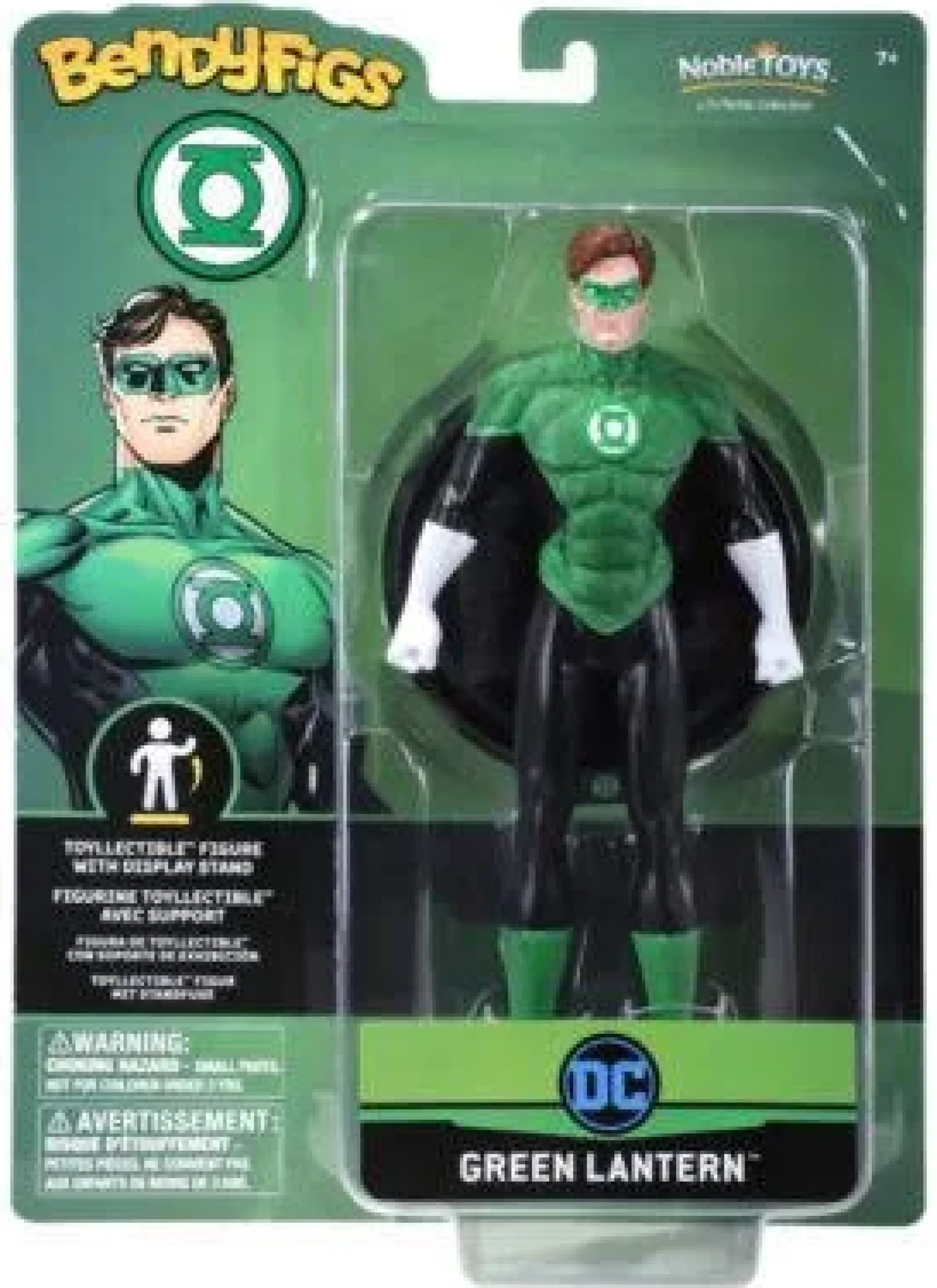 Noble Collection Bendyfigs | Dc Other<DC Bendyfigs Action Figure - Green Lantern