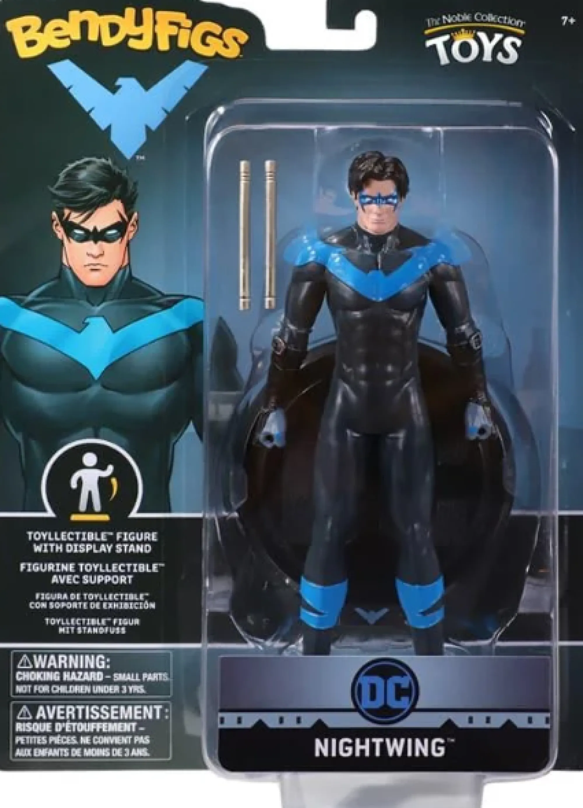 Noble Collection Bendyfigs | Dc Other<DC Bendyfigs Action Figure - Nightwing