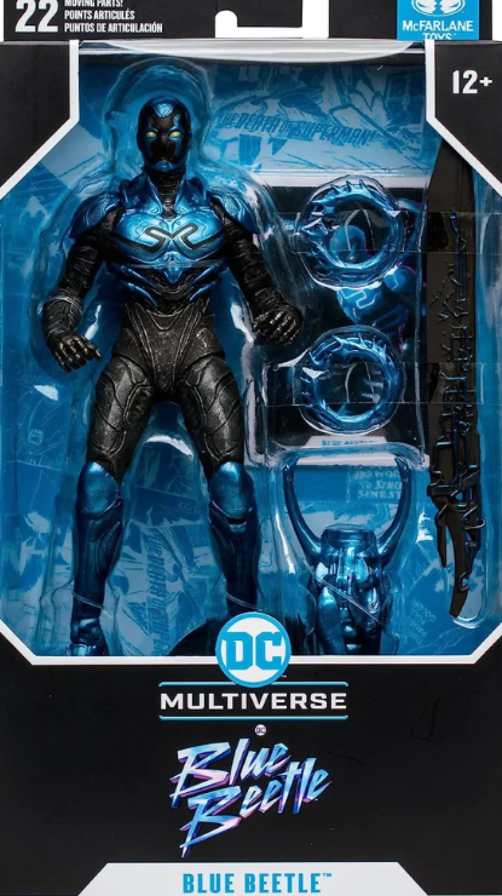 Mcfarlane Dc Universe - Mcfarlane<DC Blue Beetle Movie 7inch Action Figure - Blue Beetle