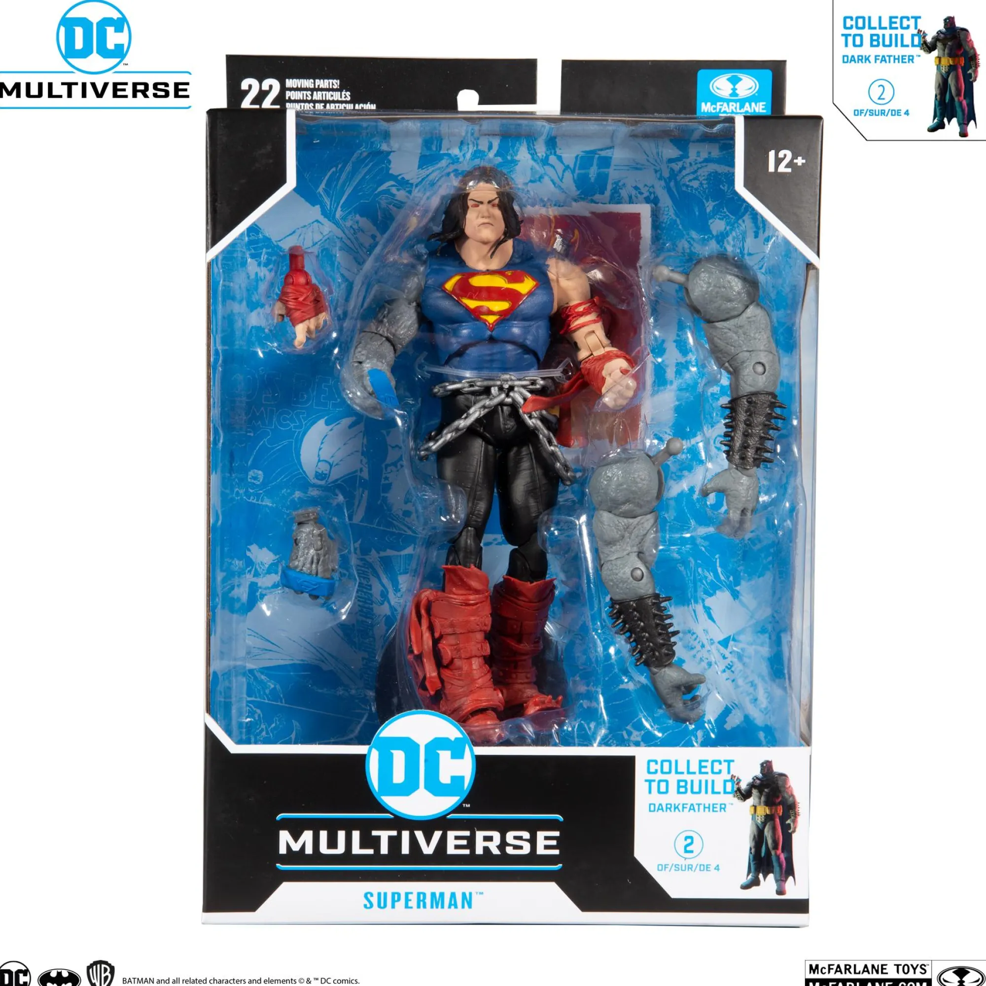 Mcfarlane Dc Universe - Mcfarlane<DC Collector Wave 4 Action Figure - Death Metal Superman