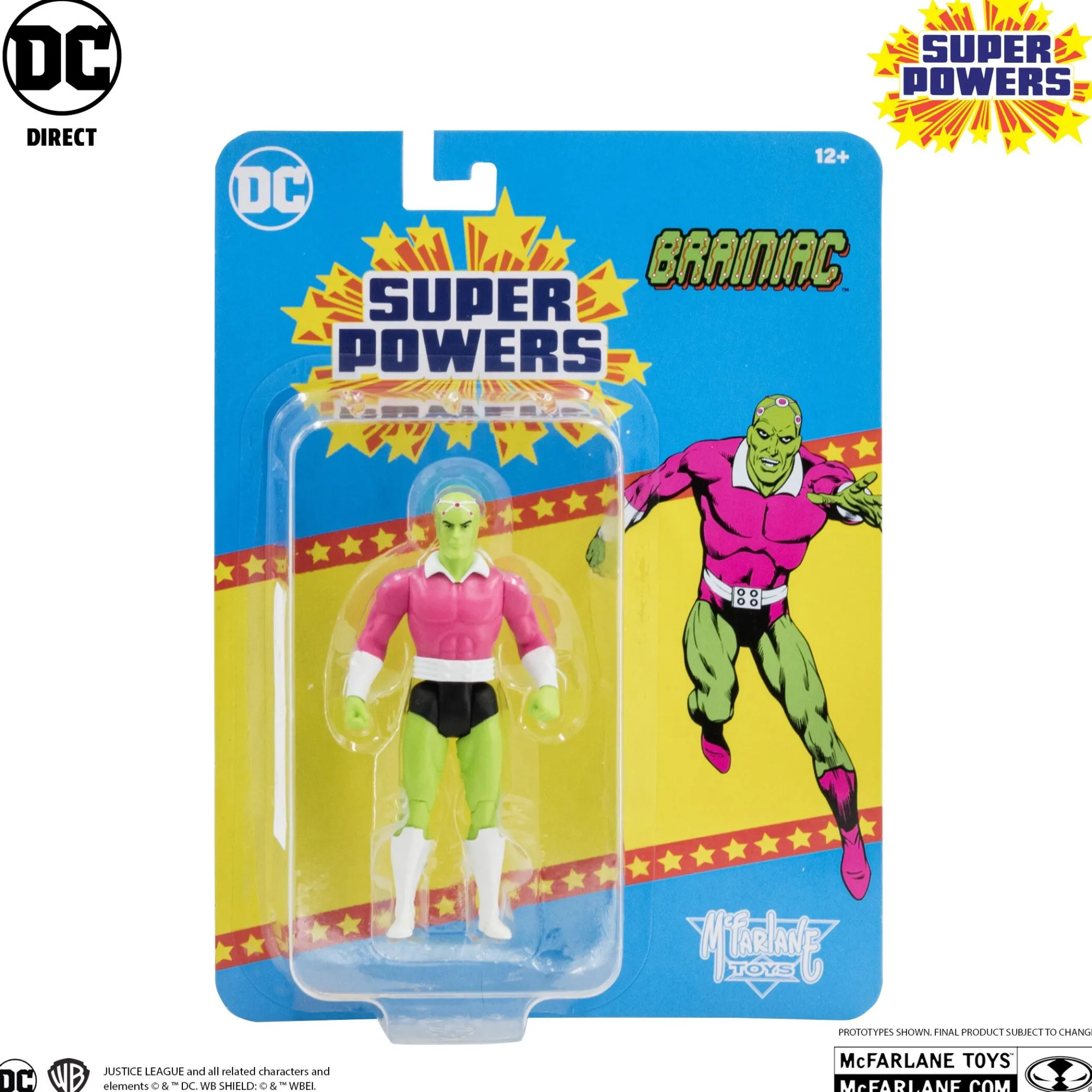 Mcfarlane Dc Universe - Mcfarlane<DC Direct: Super Powers 5 Inch Action Figure Wave 7 - Brainiac