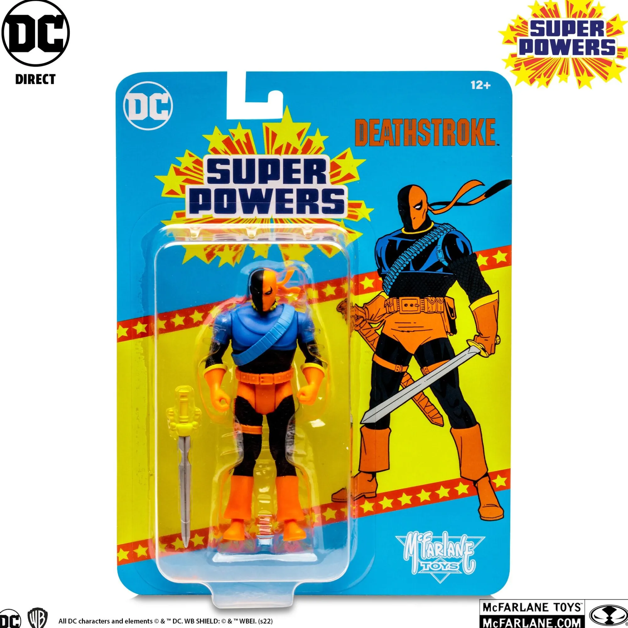 Mcfarlane Dc Universe - Mcfarlane<DC Direct: Super Powers 5 Inch Action Figure Wave 3 - Deathstroke