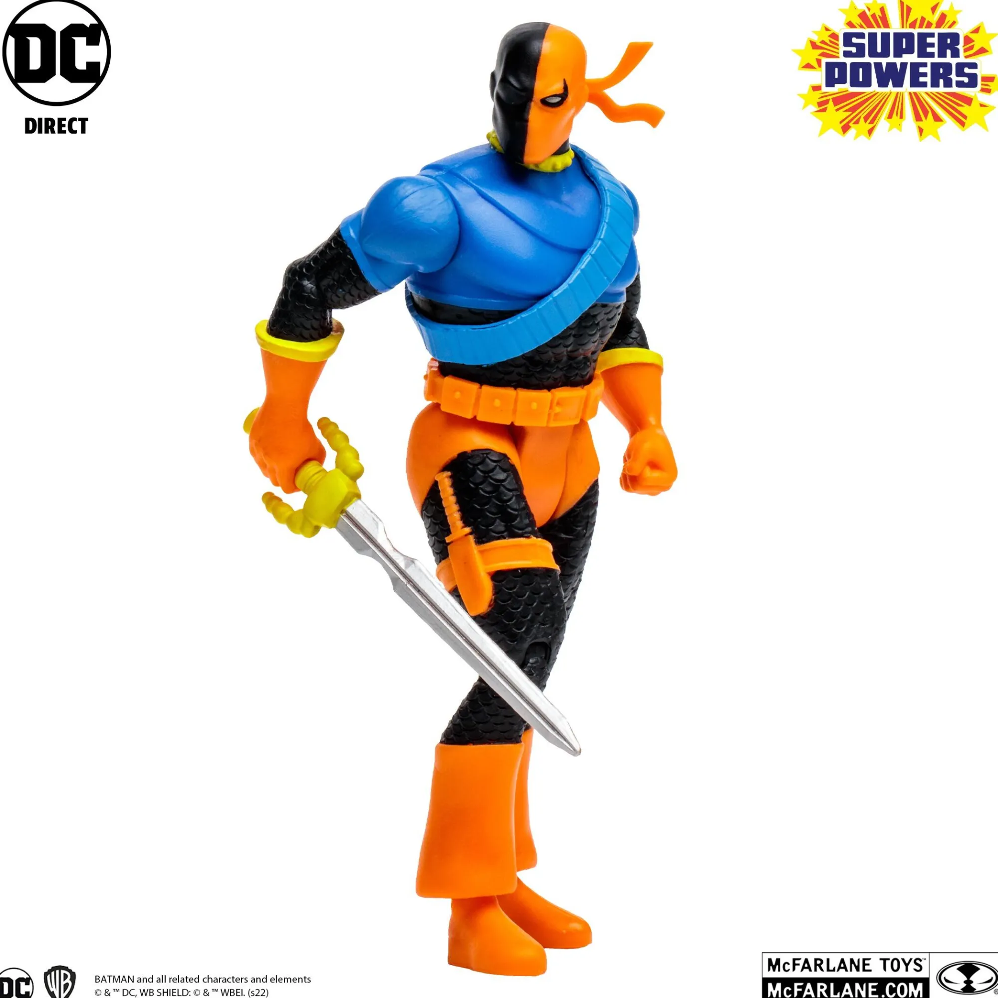 Mcfarlane Dc Universe - Mcfarlane<DC Direct: Super Powers 5 Inch Action Figure Wave 3 - Deathstroke