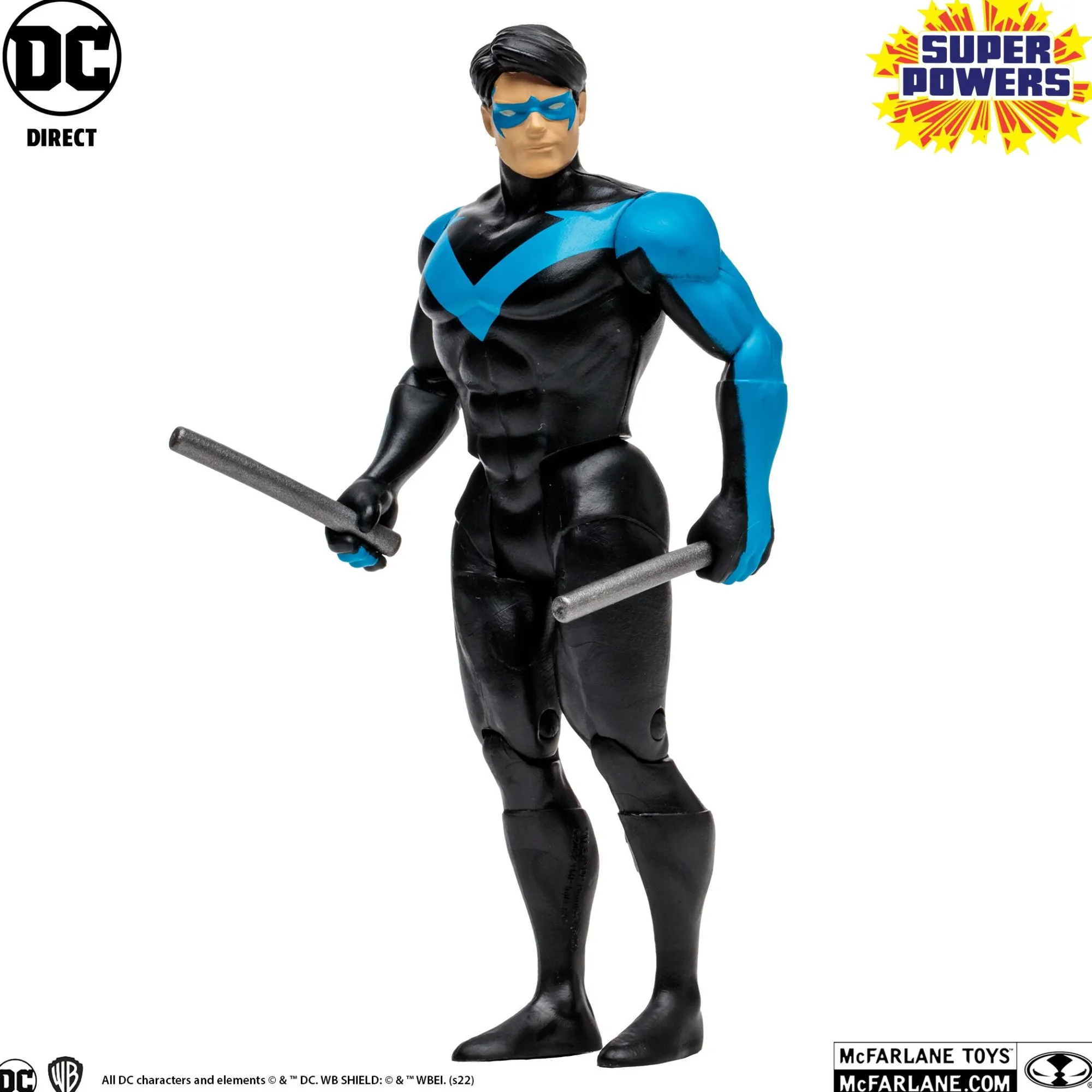 Mcfarlane Dc Universe - Mcfarlane<DC Direct: Super Powers 5inch Action Figure Wave 3 - Nightwing