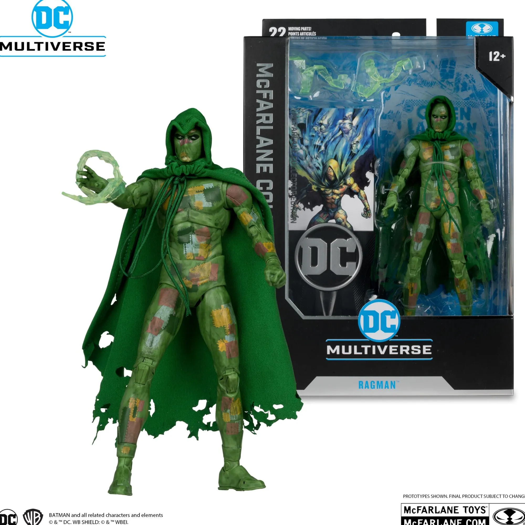 Mcfarlane Dc Universe - Mcfarlane<DC Collector Edition 7 Inch Action Figure - #19 Ragman