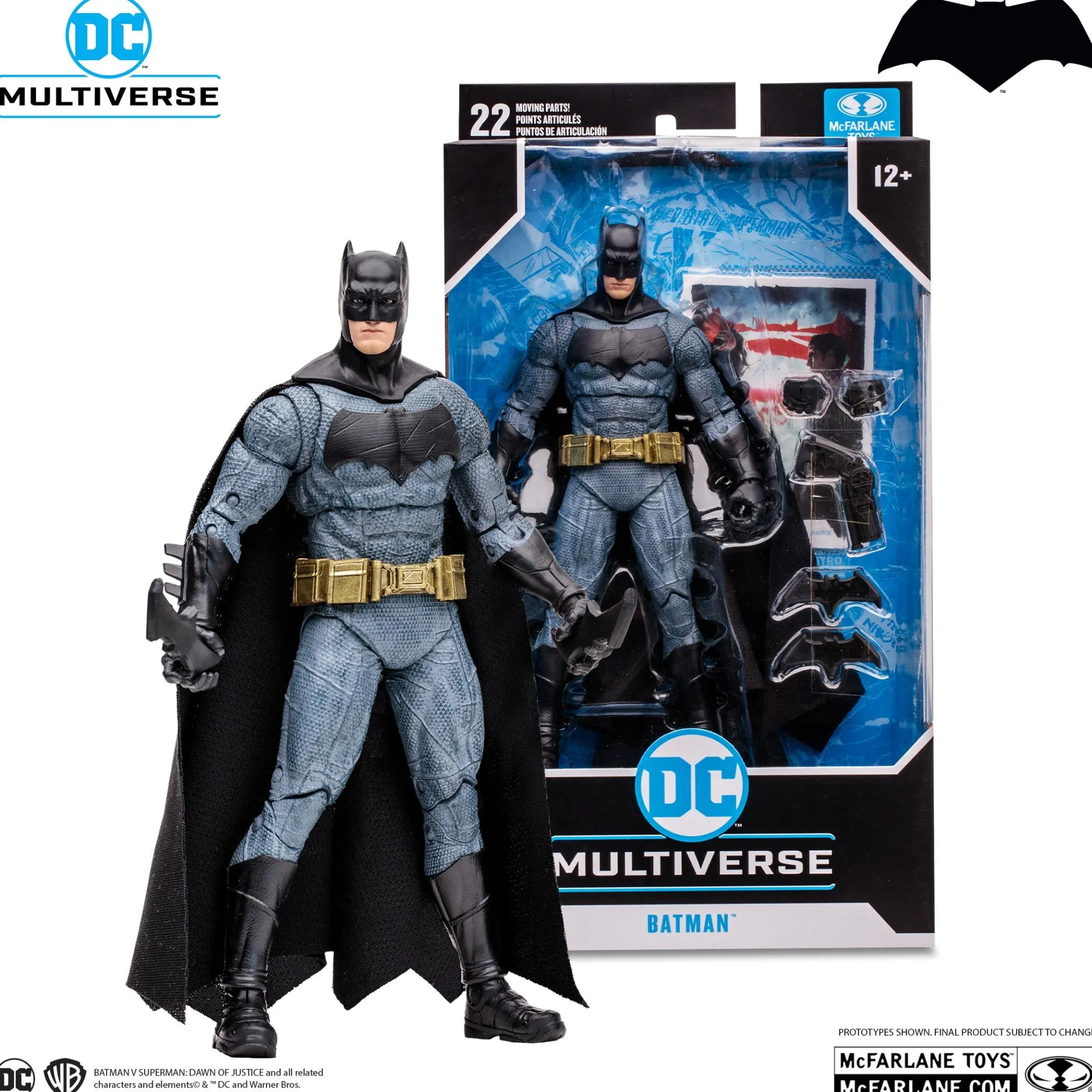 Mcfarlane Dc Universe - Mcfarlane<DC Multiverse 7 Inch Action Figure - Batman (Batman V Superman)