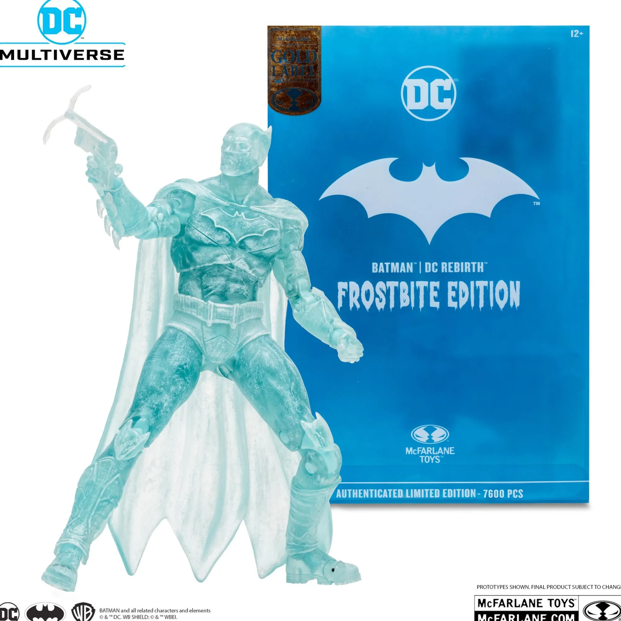 Mcfarlane Dc Universe - Mcfarlane<DC Multiverse 7 Inch Action Figure - Batman (Frostbite) (Gold Label)