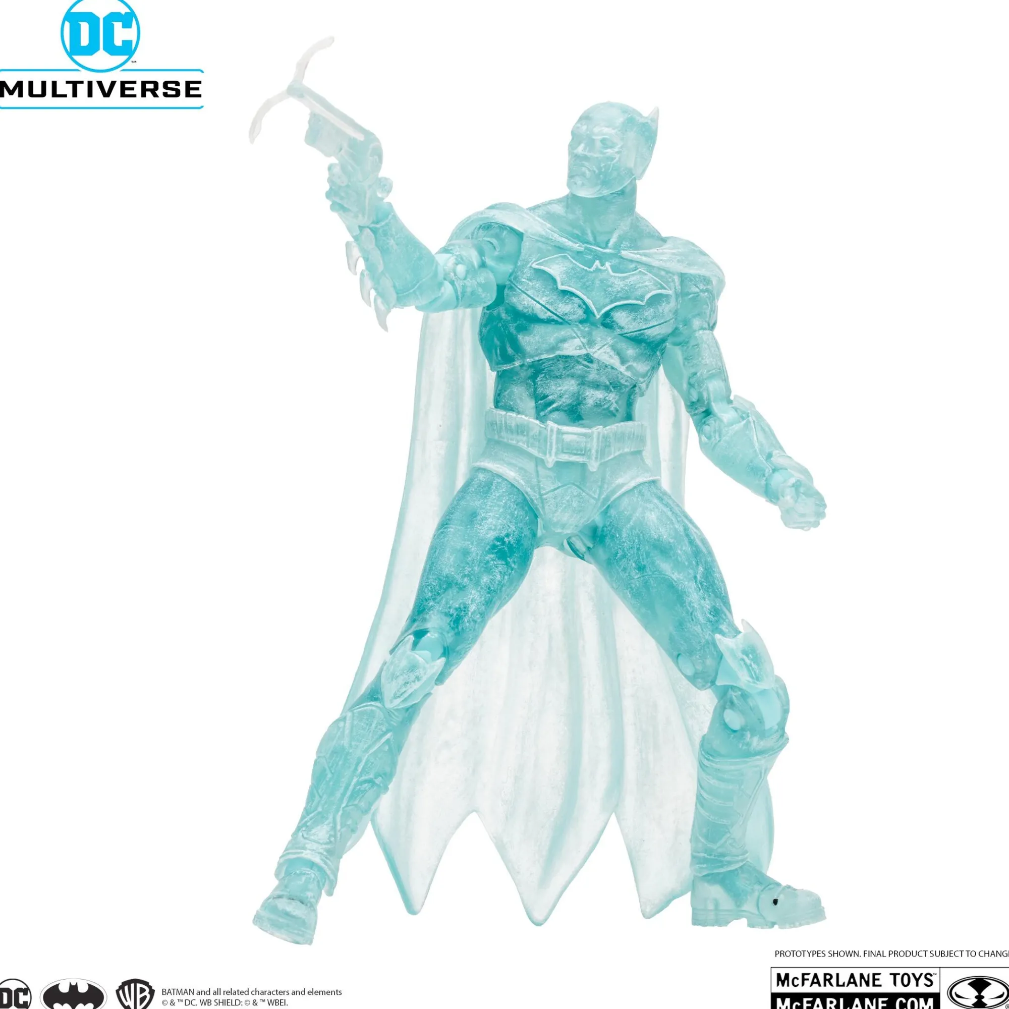 Mcfarlane Dc Universe - Mcfarlane<DC Multiverse 7 Inch Action Figure - Batman (Frostbite) (Gold Label)