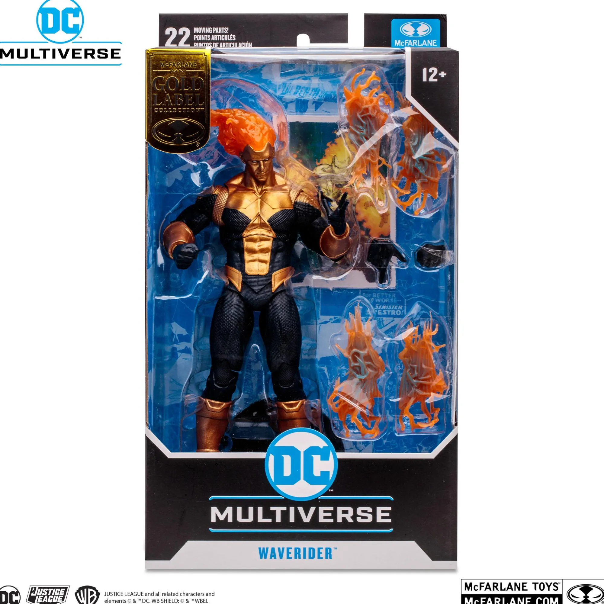 Mcfarlane Dc Universe - Mcfarlane<DC Multiverse 7 Inch Action Figure - Waverider (Gold Label)