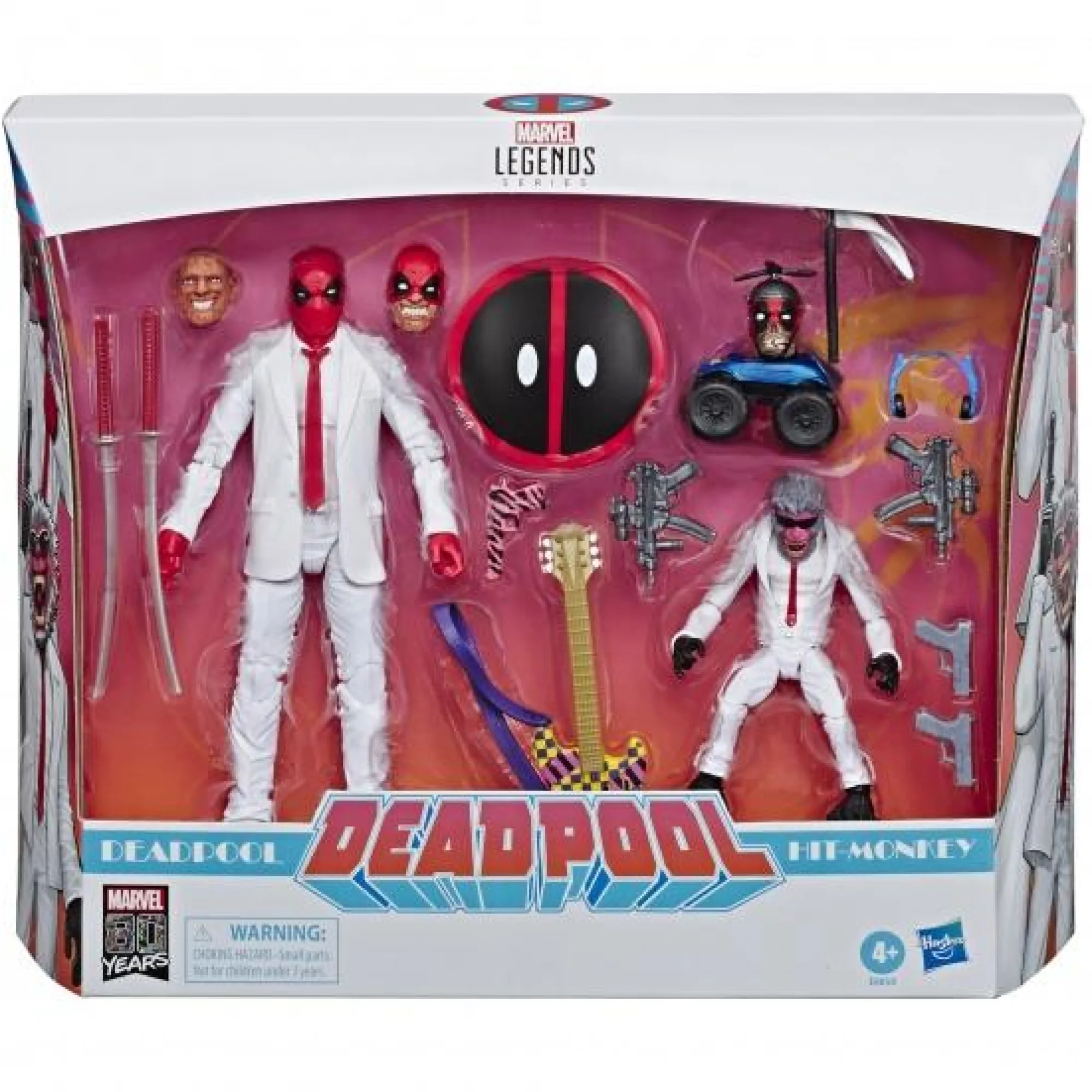 Hasbro Marvel Legends<Deadpool and Hit-Monkey Action Figure 2-Pack