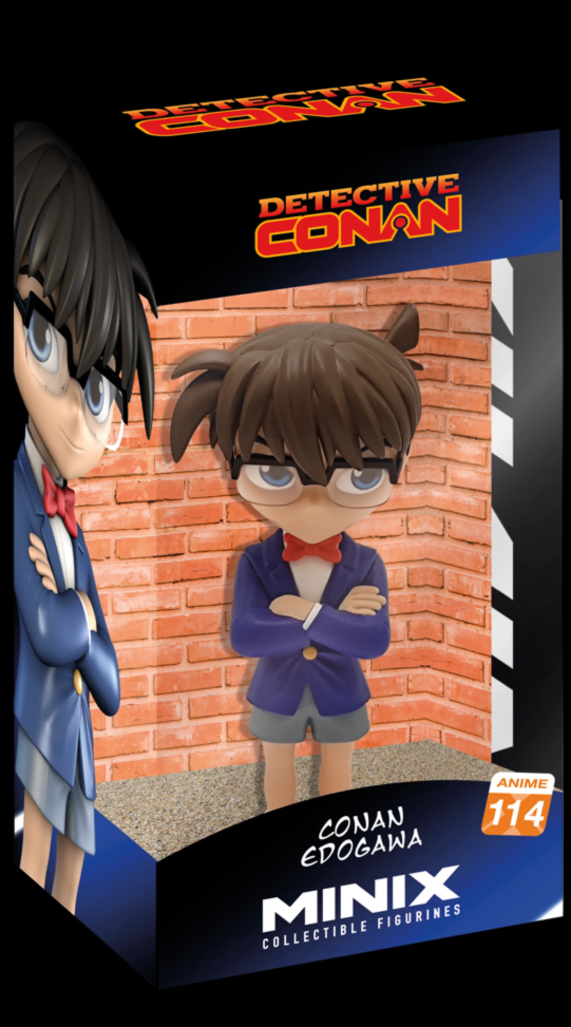 Minix Collectible Figurines Miscellaneous | Minix Collectible Figurines<Detective Conan Minix 5 Inch Collectible Figurine - Conan Edogawa