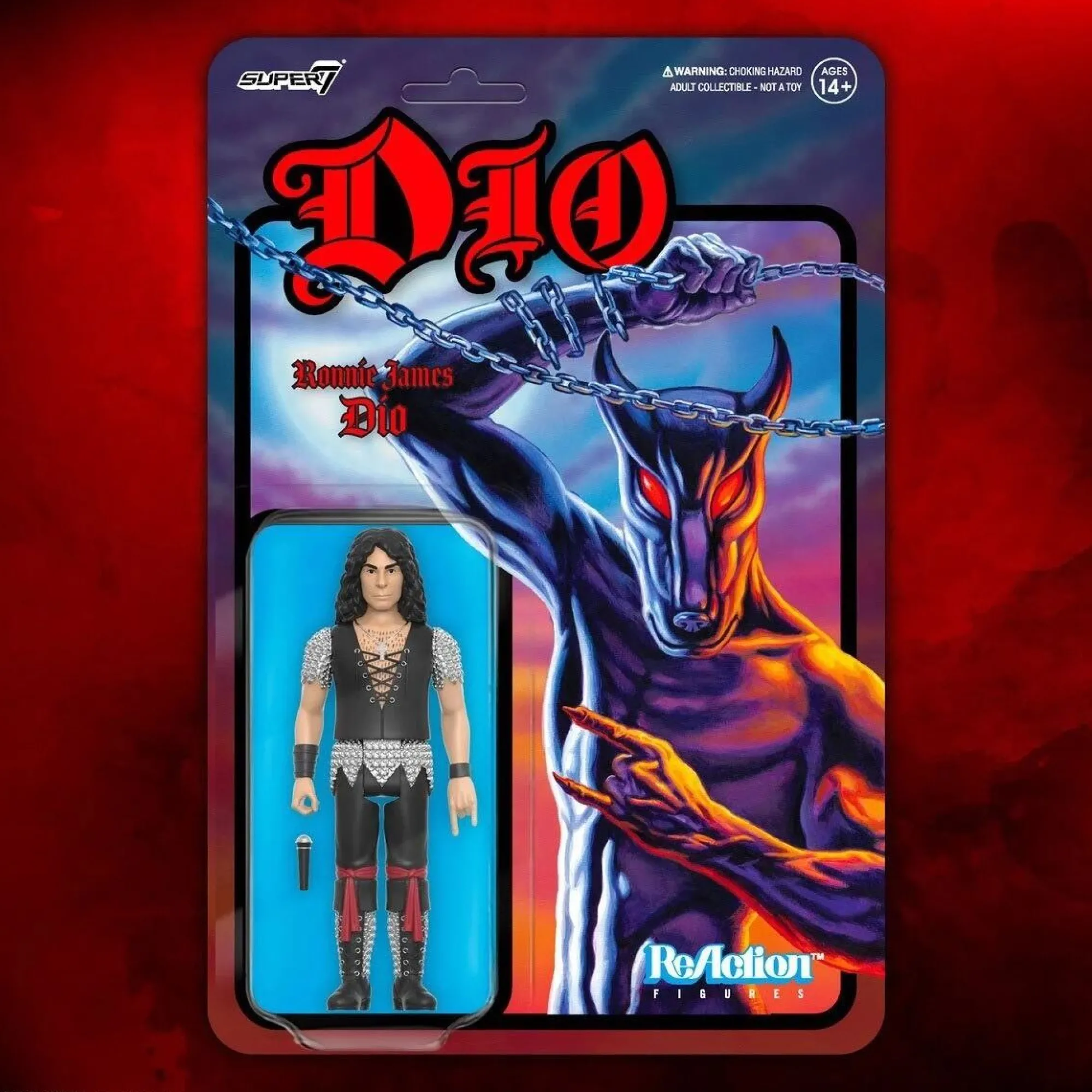 Super7 Reaction | Music<DIO REACTION  ACTION FIGURE W1 - RONNIE JAMES DIO