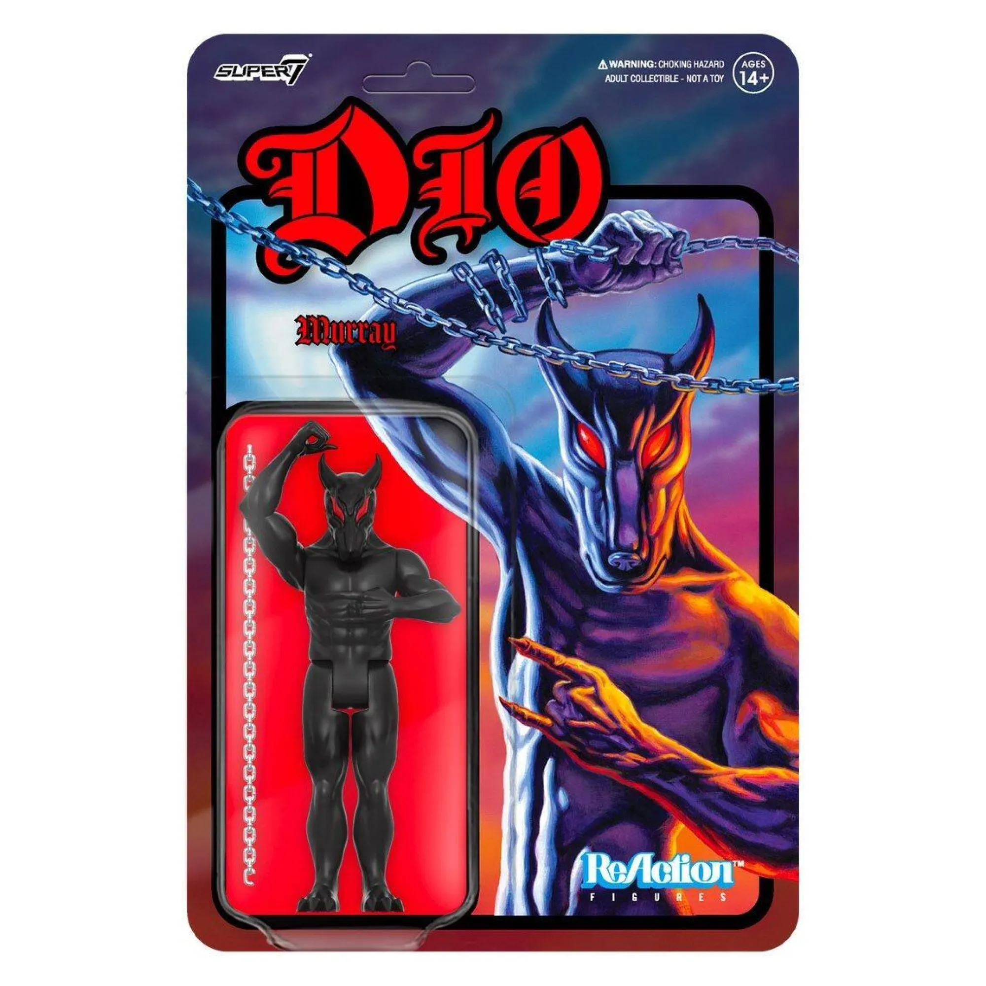 Super7 Reaction | Music<DIO REACTION  ACTION FIGURE W1 -MURRAY (Damaged Card)