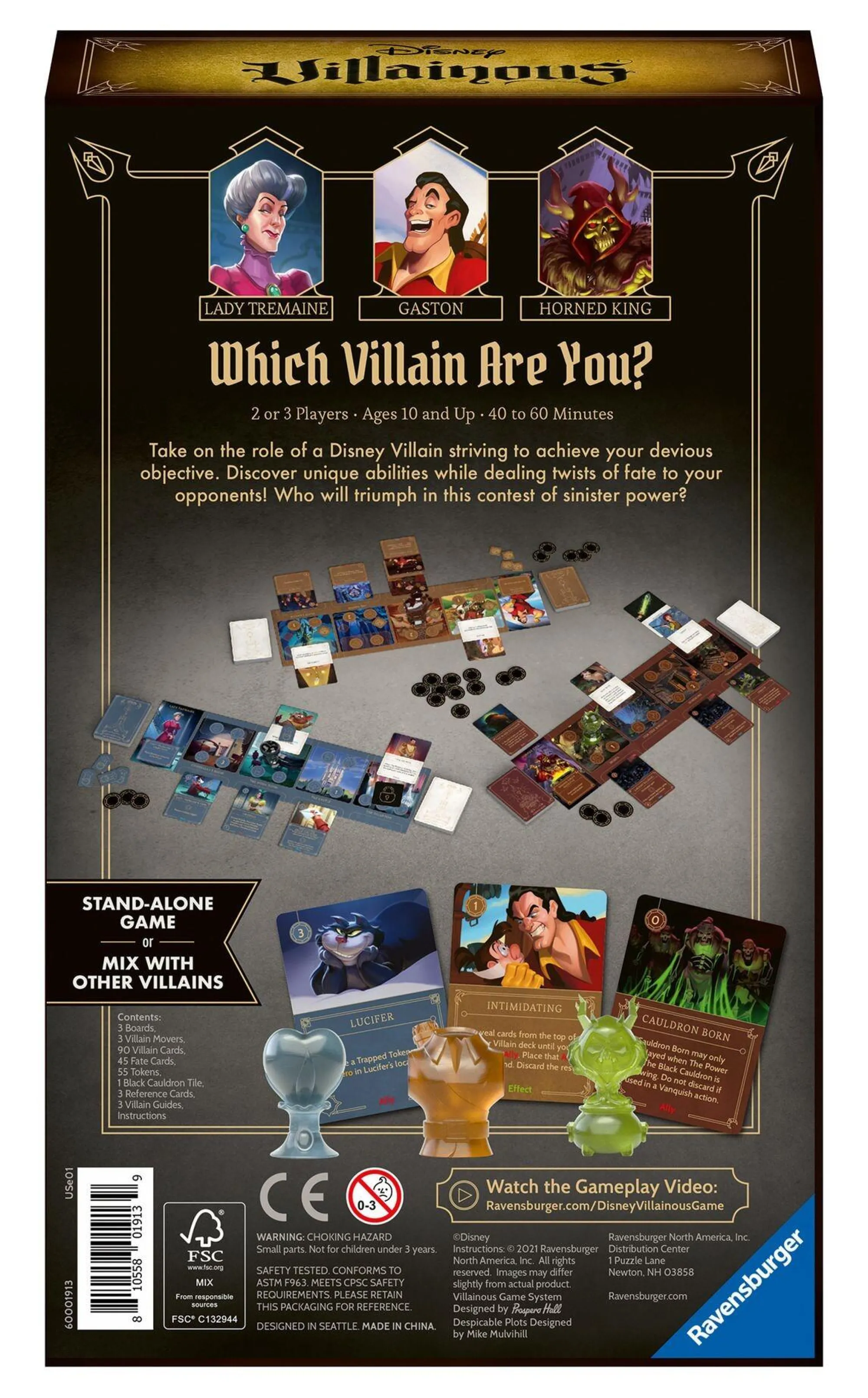 Ravensburger Board & Card Games<Disney Villainous Board Game Despicable Plots Expansion Pack