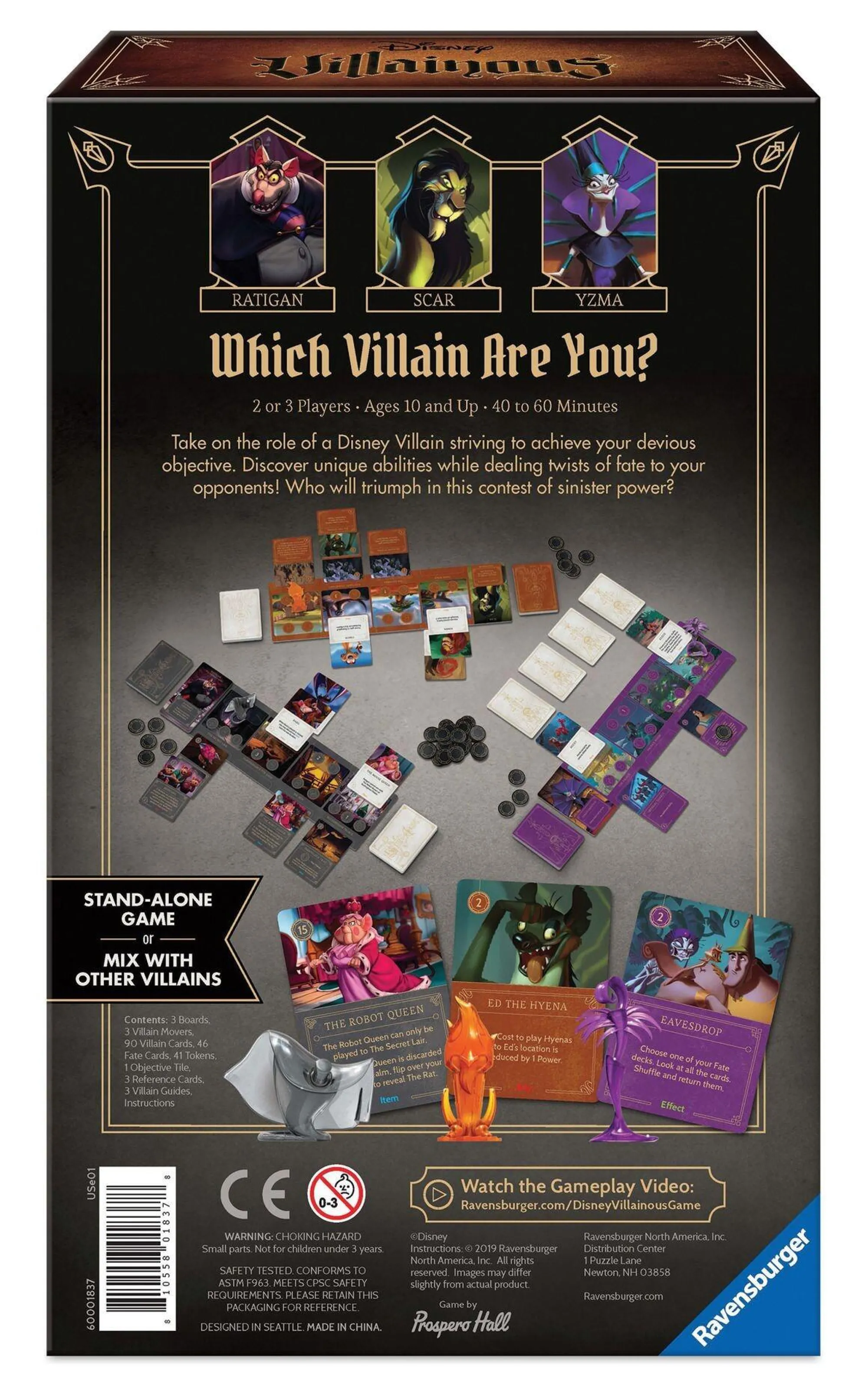 Ravensburger Board & Card Games<Disney Villainous Board Game Evil Comes Prepared Expansion Pack