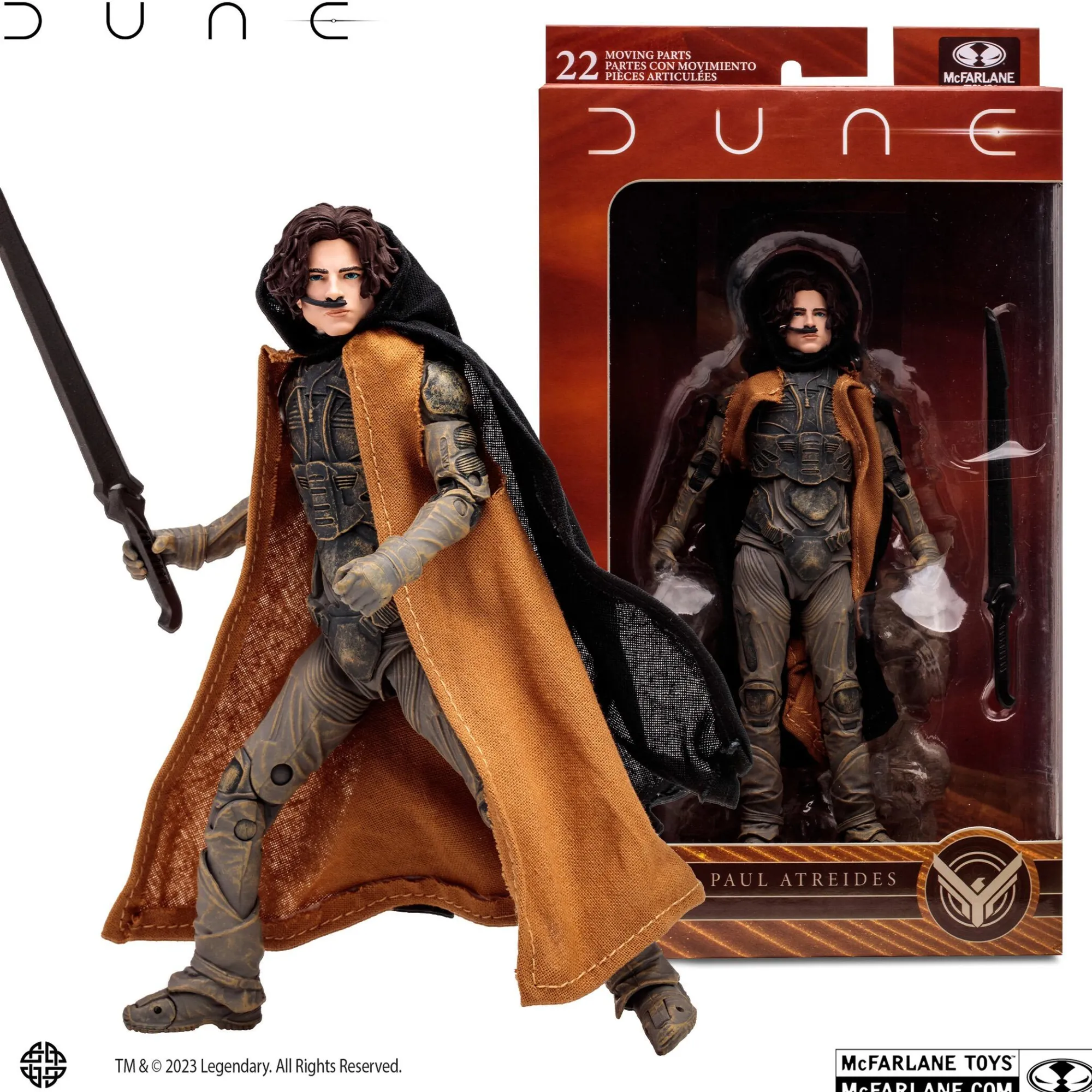 Mcfarlane Miscellaneous<Dune: Part 2 Movie 7 Inch Scale Action Figure - Paul Atreides