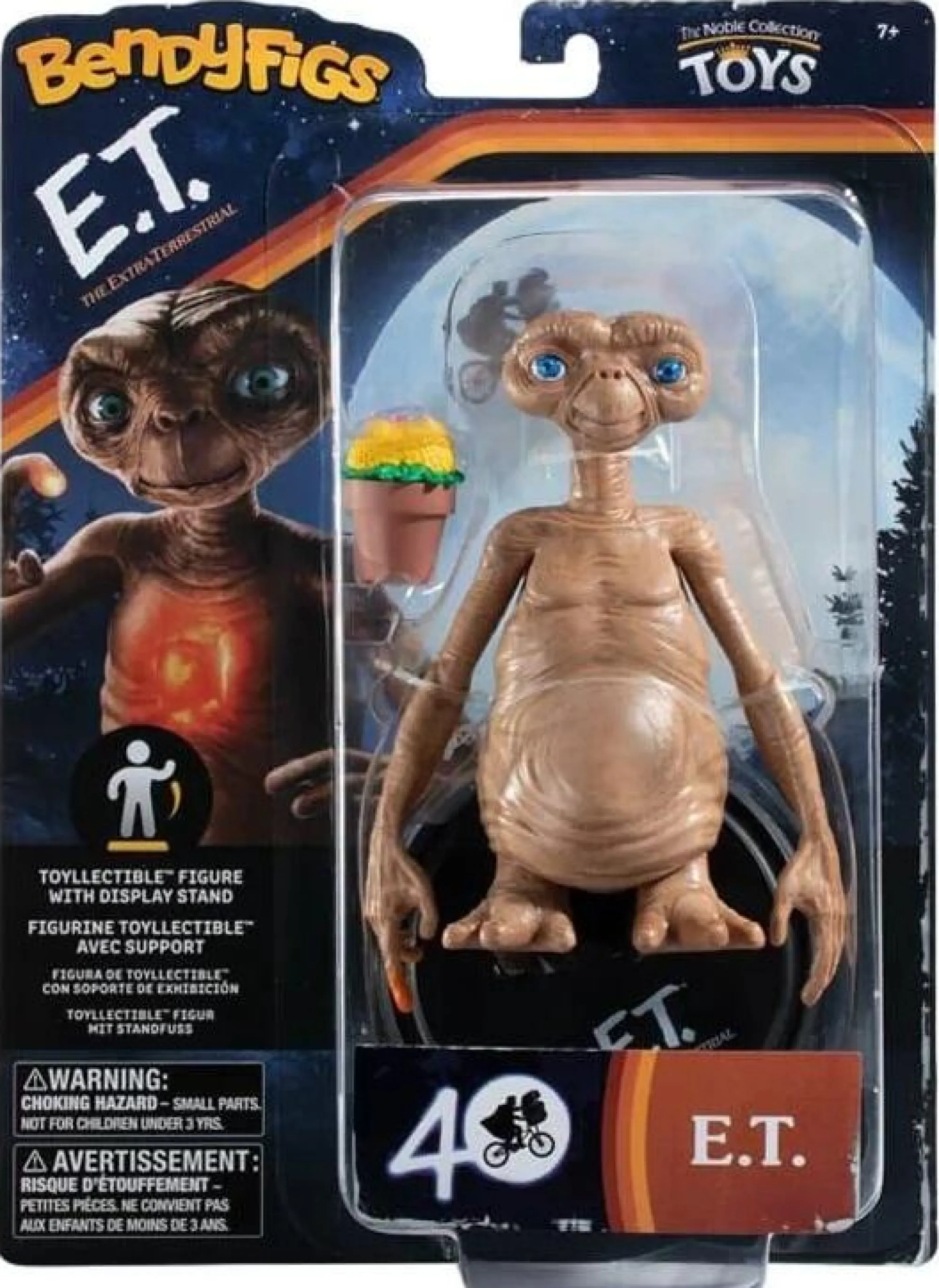 Noble Collection Miscellaneous | Bendyfigs<ET Bendyfigs Action Figure - E.T.