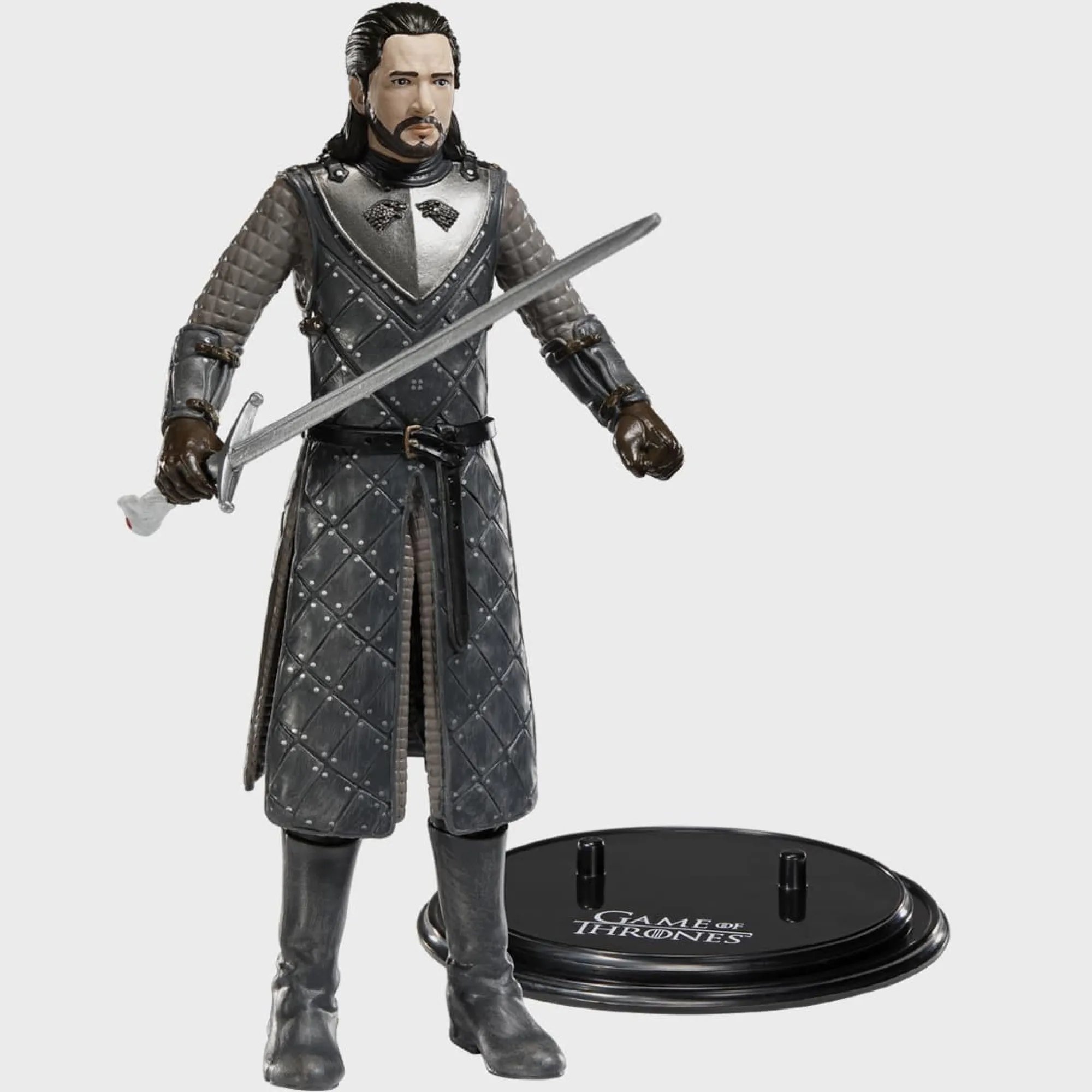 Noble Collection Miscellaneous | Bendyfigs<Game of Thrones Bendyfigs Action Figure - Jon Snow