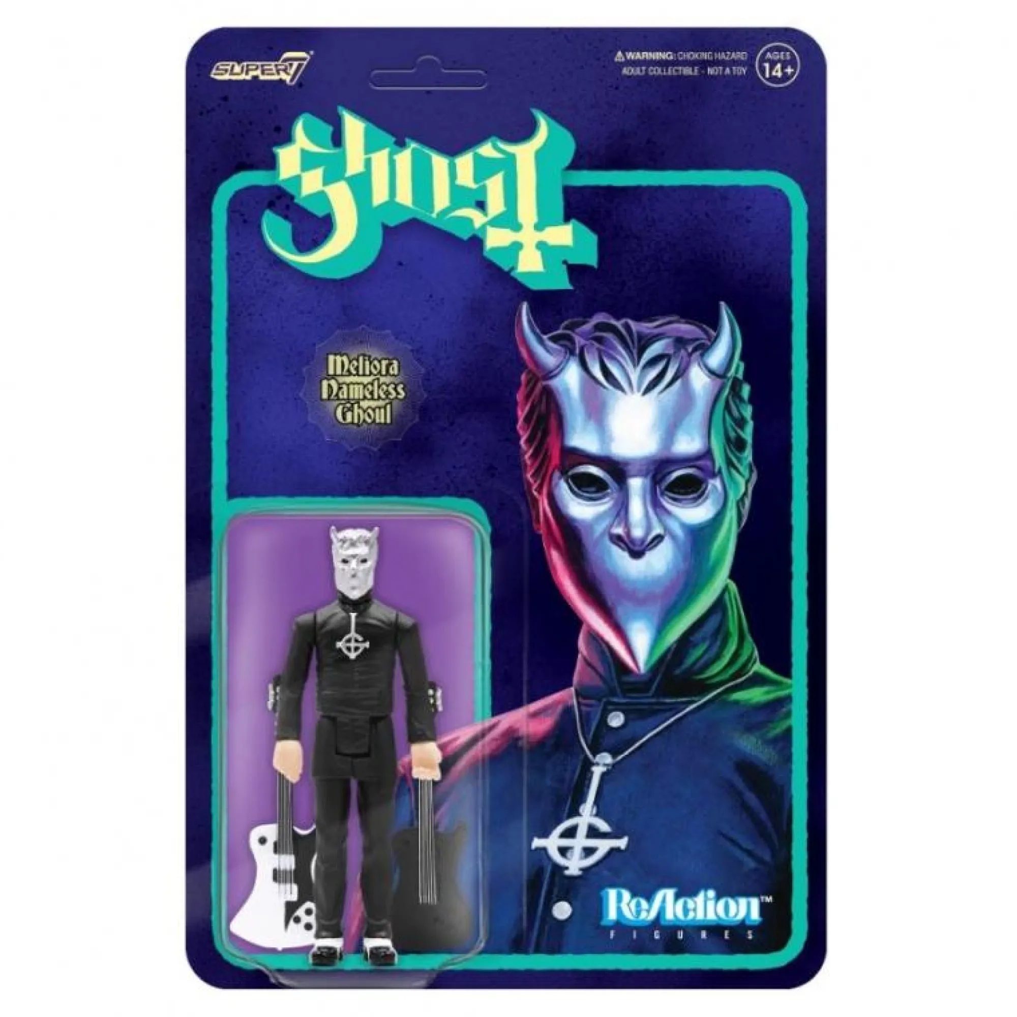 Super7 Reaction | Music<Ghost ReAction Action Figure - Meliora Nameless Ghoul