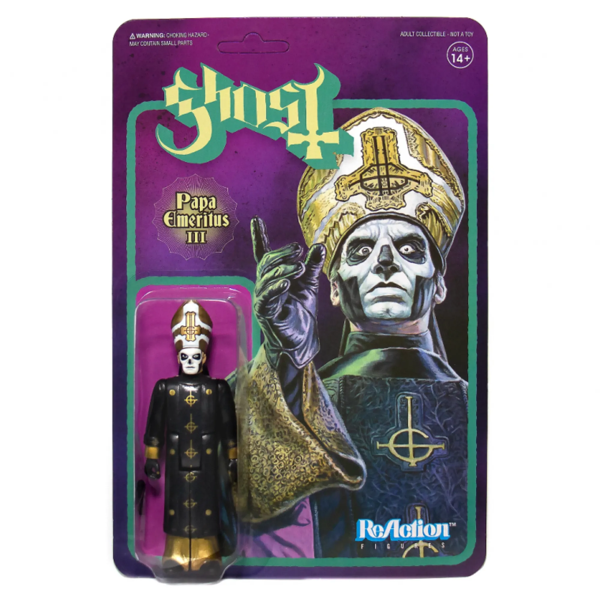 Super7 Reaction | Sale<Ghost ReAction Action Figure - Papa Emeritus III