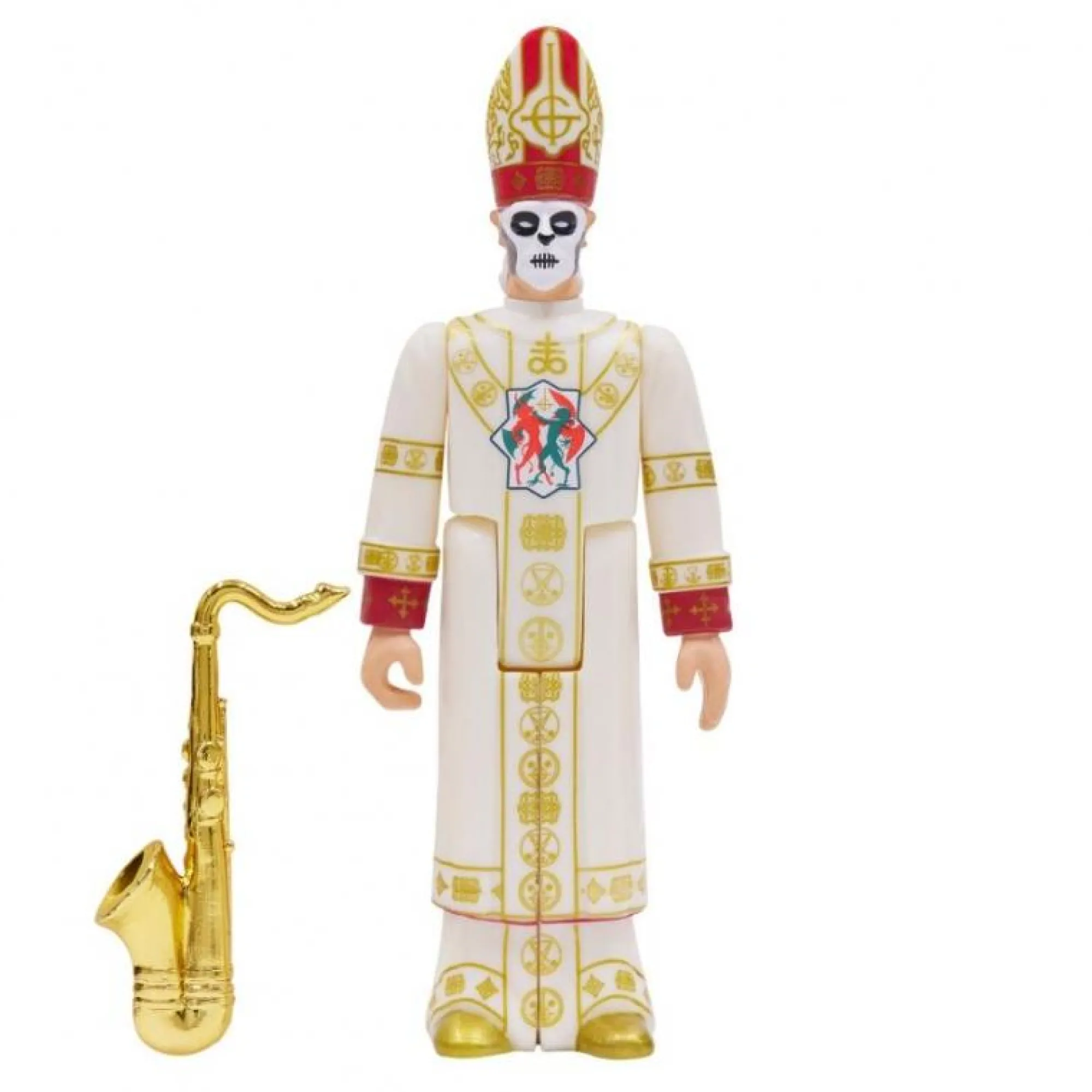 Super7 Reaction | Music<Ghost ReAction Action Figure - Papa Emeritus Nihil