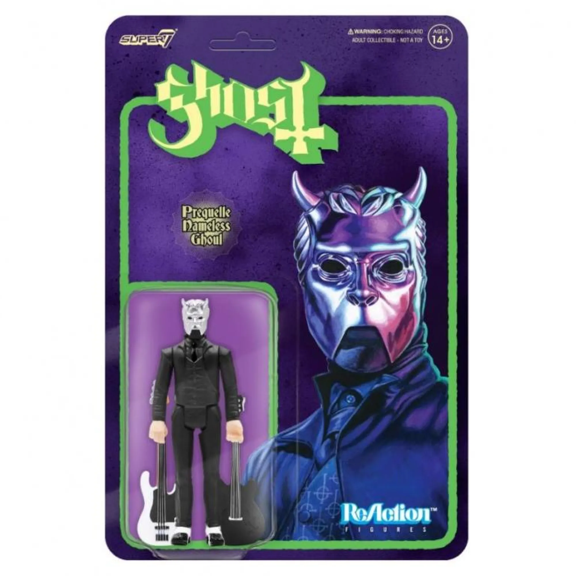 Super7 Reaction | Music<Ghost ReAction Action Figure - Prequelle Nameless Ghoul