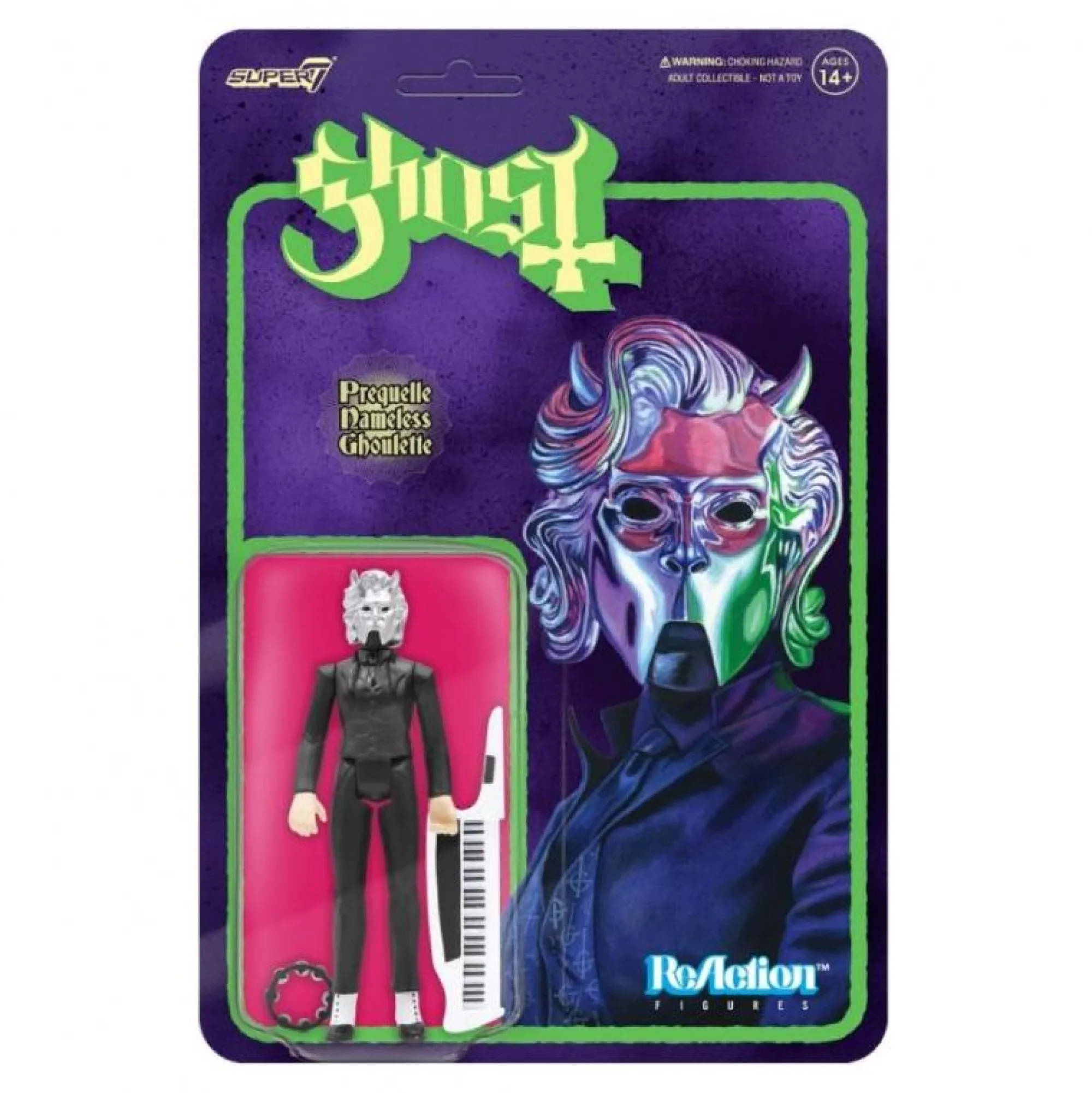 Super7 Reaction | Music<Ghost ReAction Action Figure - Prequelle Nameless Ghoulette