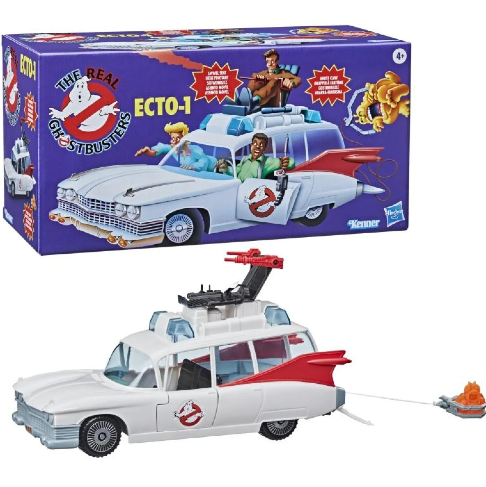 Hasbro Ghostbusters<Ghostbusters Retro Kenner - Ecto -1 Vehicle