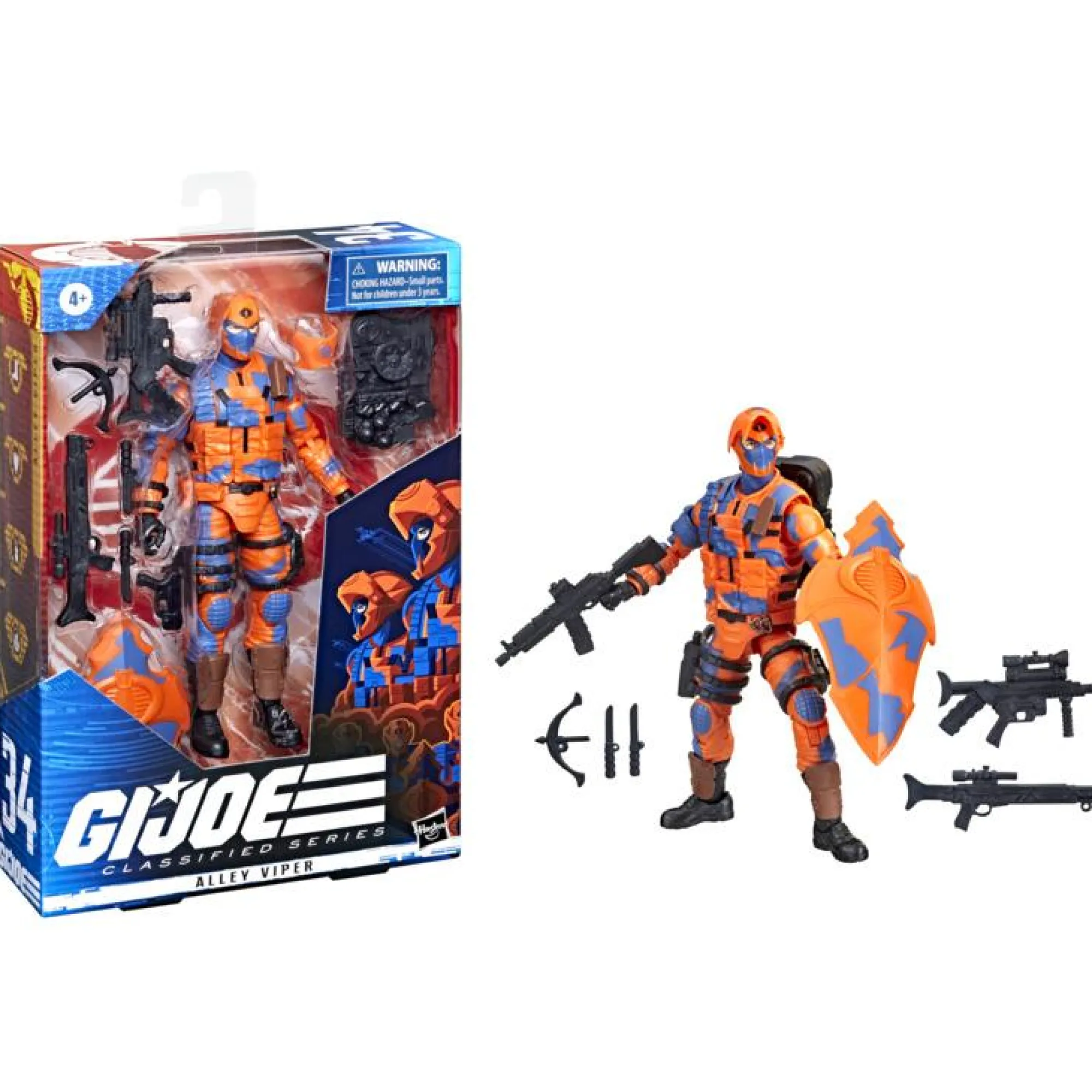 Hasbro G.I. Joe Classified Series<GI Joe CLASSIFIED SERIES ACTION FIGURE - Alley Viper