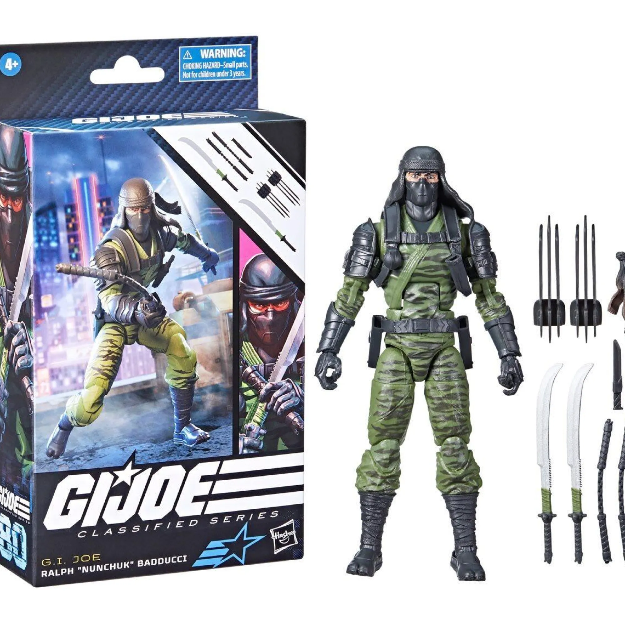 Hasbro G.I. Joe Classified Series<GI Joe CLASSIFIED SERIES ACTION FIGURE -  Ralph Nunchuk Badducci