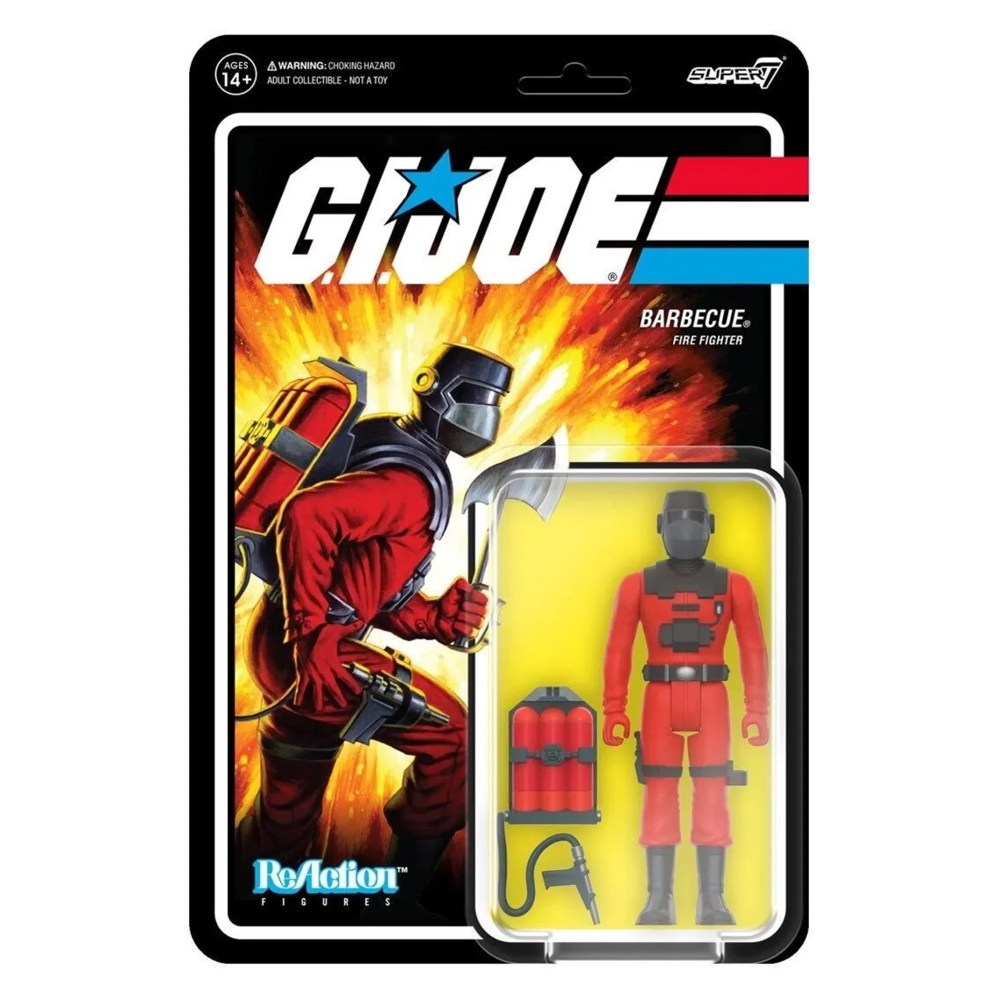 Super7 Reaction | ReAction G.I. Joe<G.I. Joe ReAction Action Figure Wave 7 - Barbecue