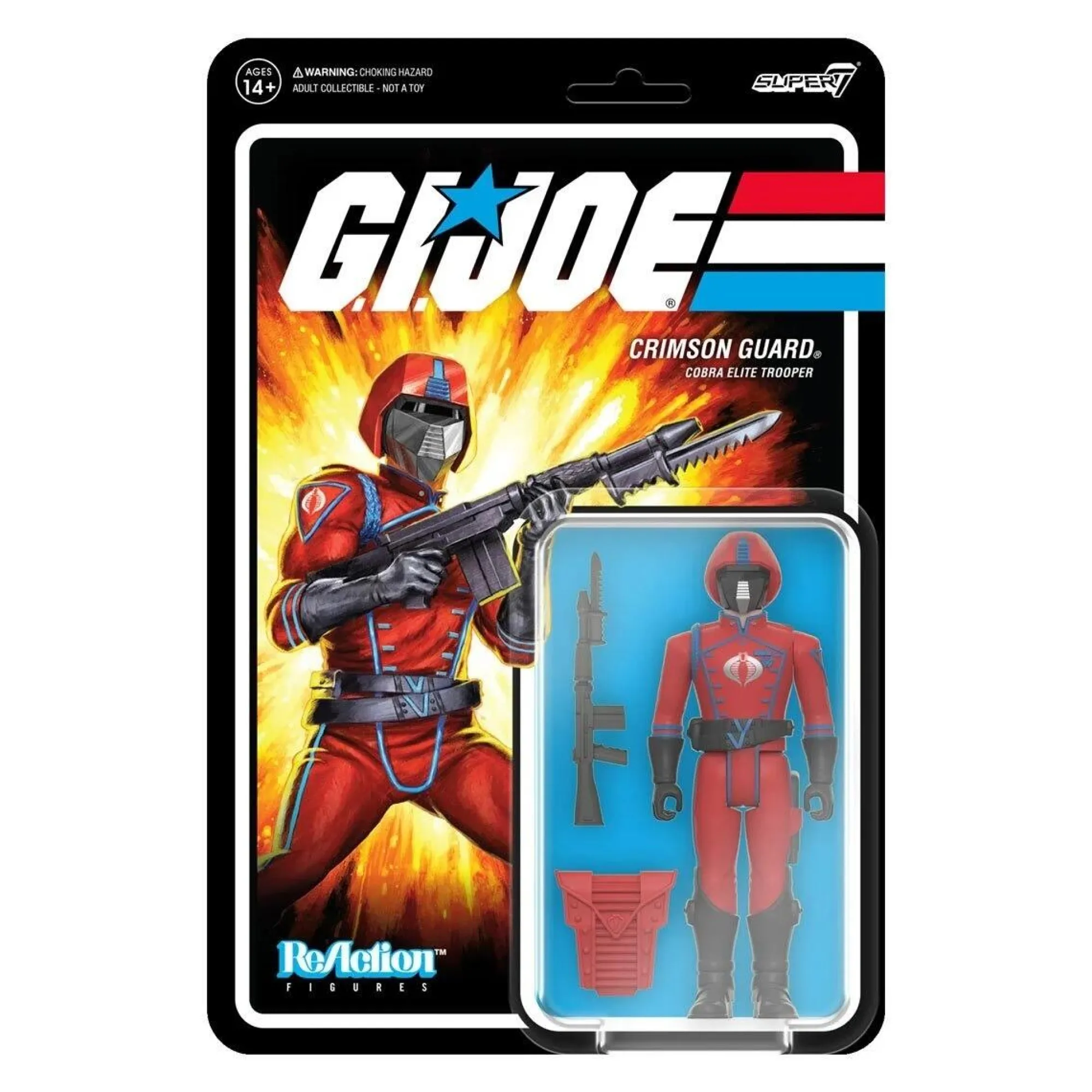 Super7 Reaction | ReAction G.I. Joe<G.I. Joe ReAction Action Figure Wave 7 - Crimson Guard