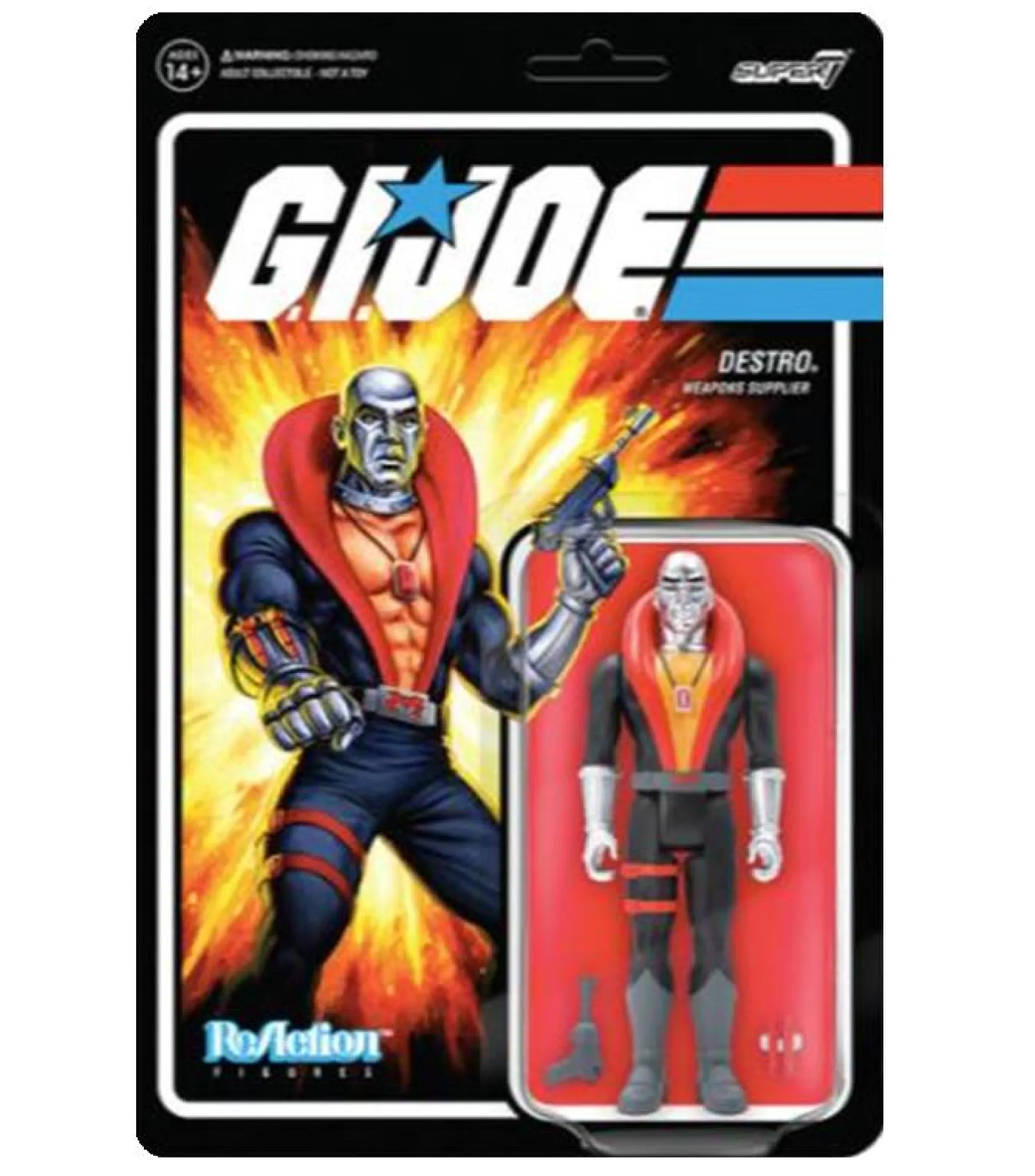 Super7 Reaction | Sale<G.I. JOE REACTION ACTION FIGURE WAVE 1 - DESTRO