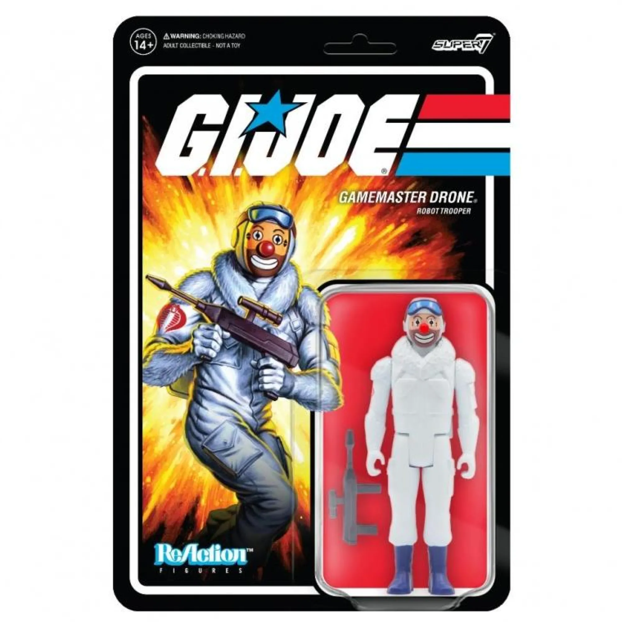 Super7 Reaction | ReAction G.I. Joe<G.I. Joe ReAction Action Figure Wave 2 - Gamemaster Toy Soldier